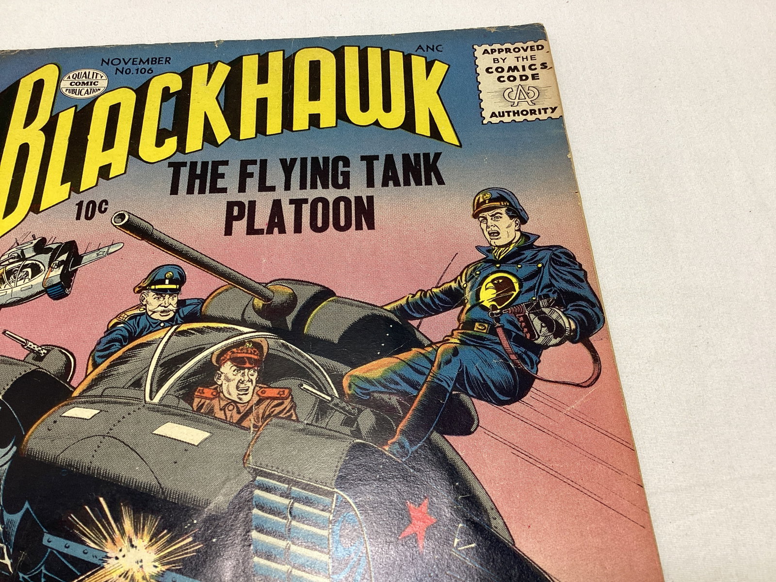 Blackhawk 106 Quality Comic Book - 3