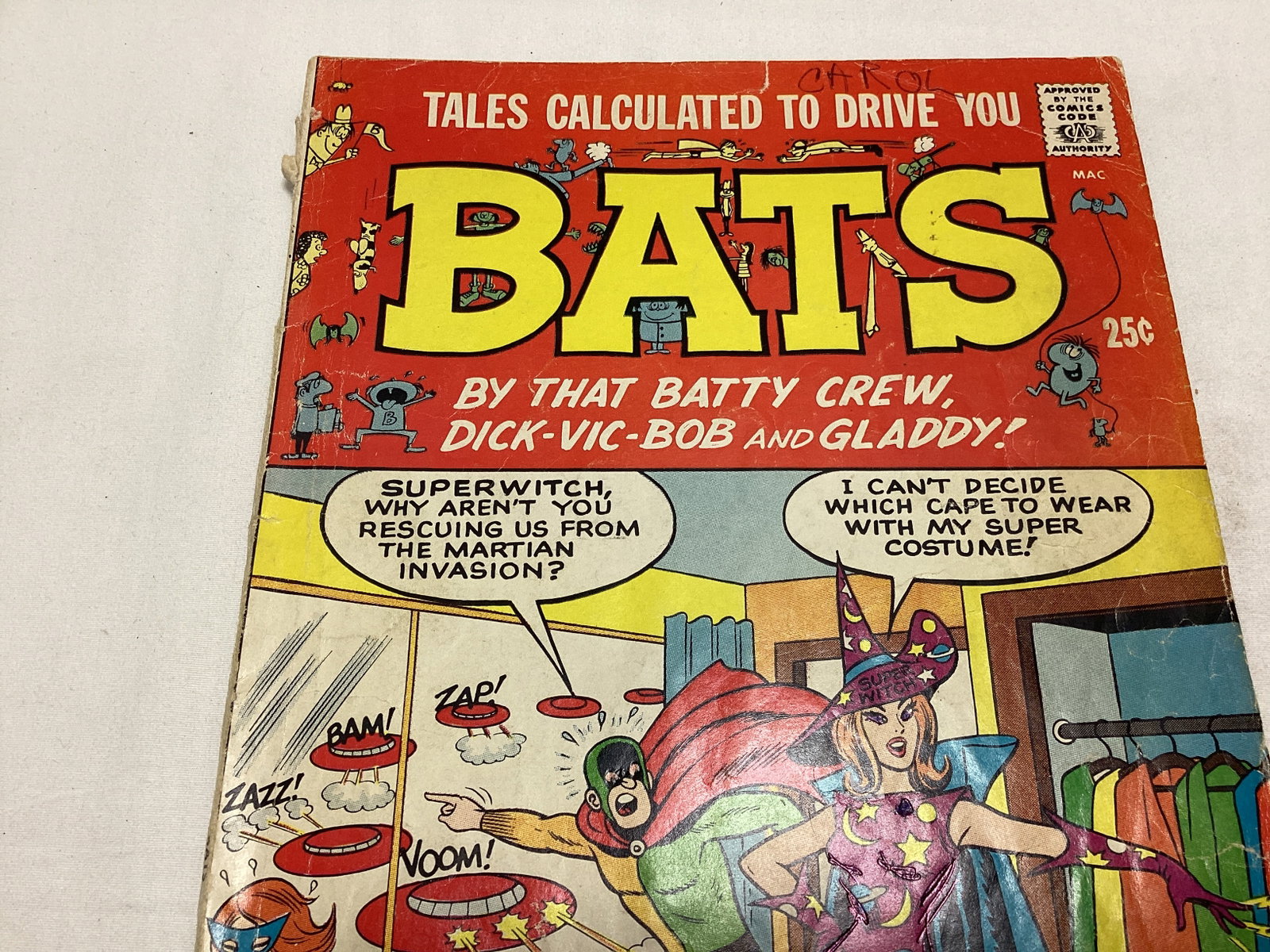 Tales Calculated to Drive You Bats 1 Comic Book - 2