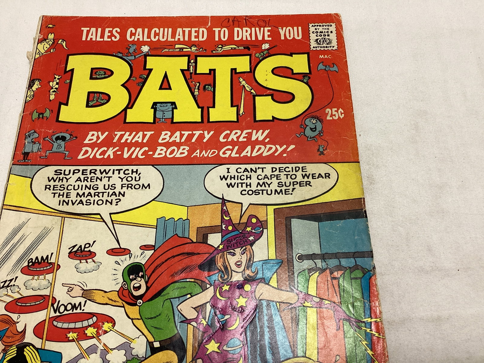 Tales Calculated to Drive You Bats 1 Comic Book - 3