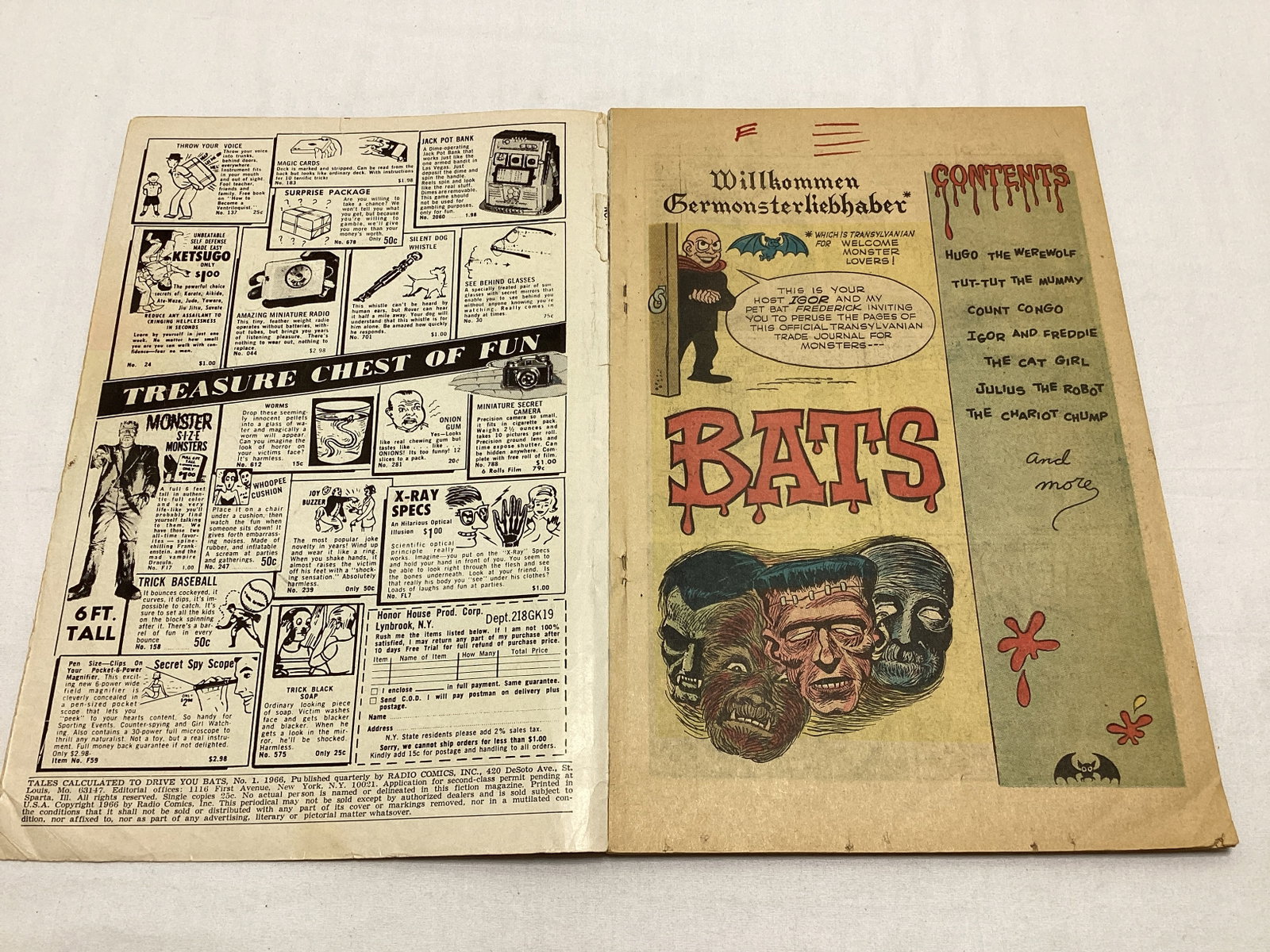 Tales Calculated to Drive You Bats 1 Comic Book - 6