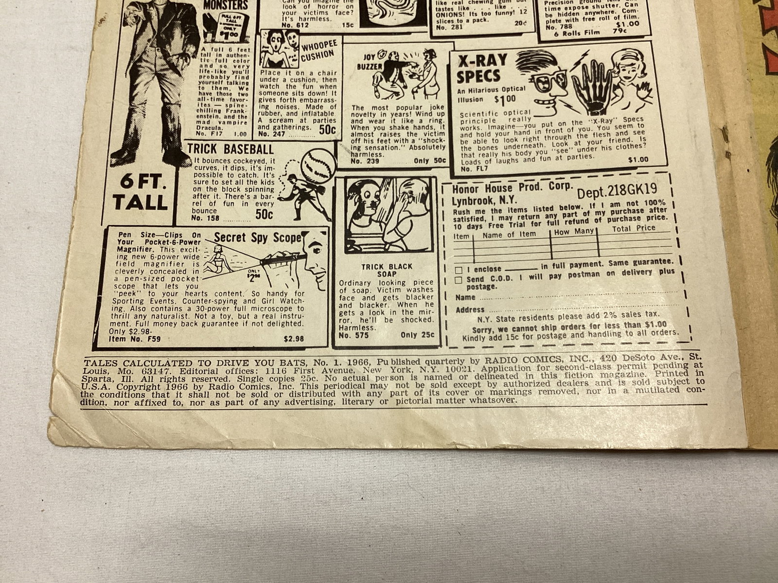 Tales Calculated to Drive You Bats 1 Comic Book - 7