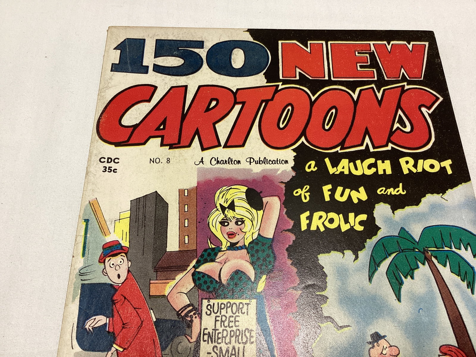 150 New Cartoons 8 Charlton Comic Book - 2