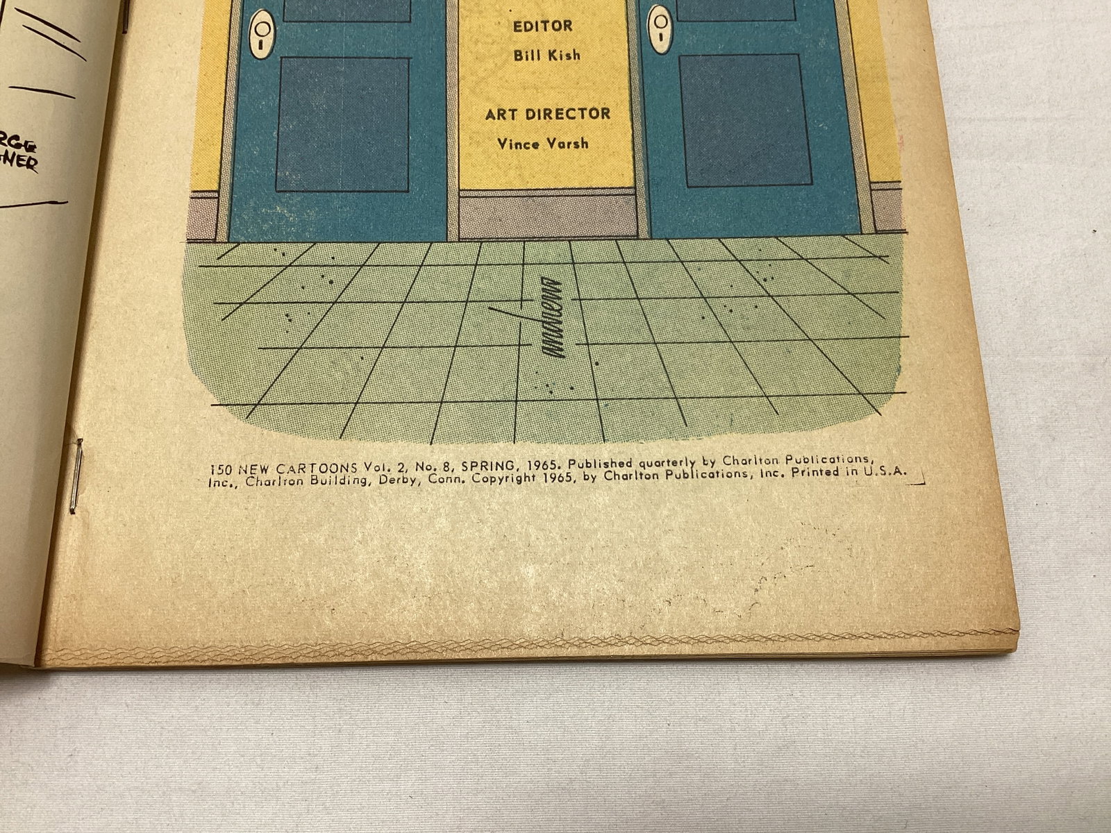 150 New Cartoons 8 Charlton Comic Book - 7