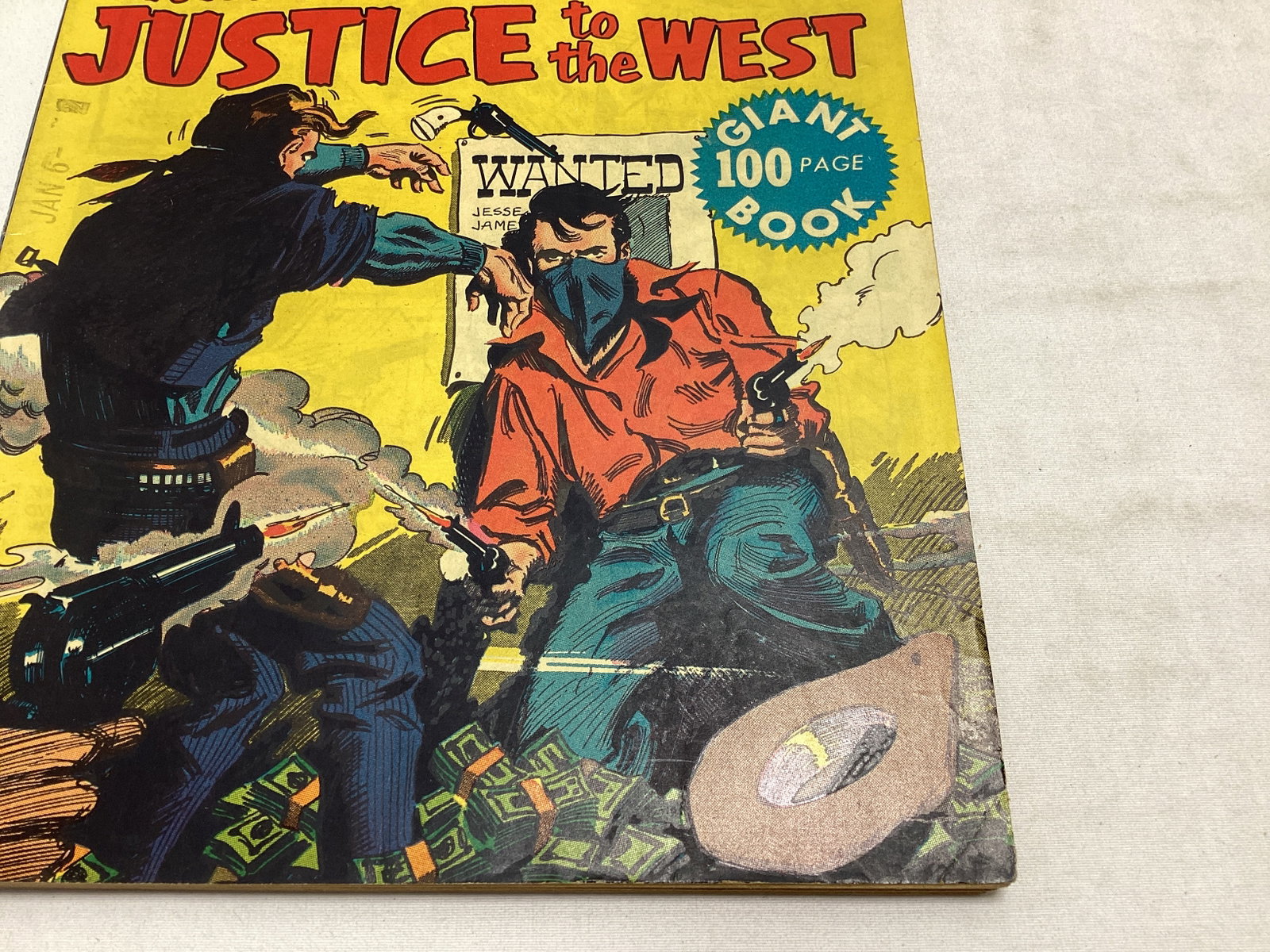 Jesse James Brings Six-Gun Justice to the West Avon Comic Book - 5