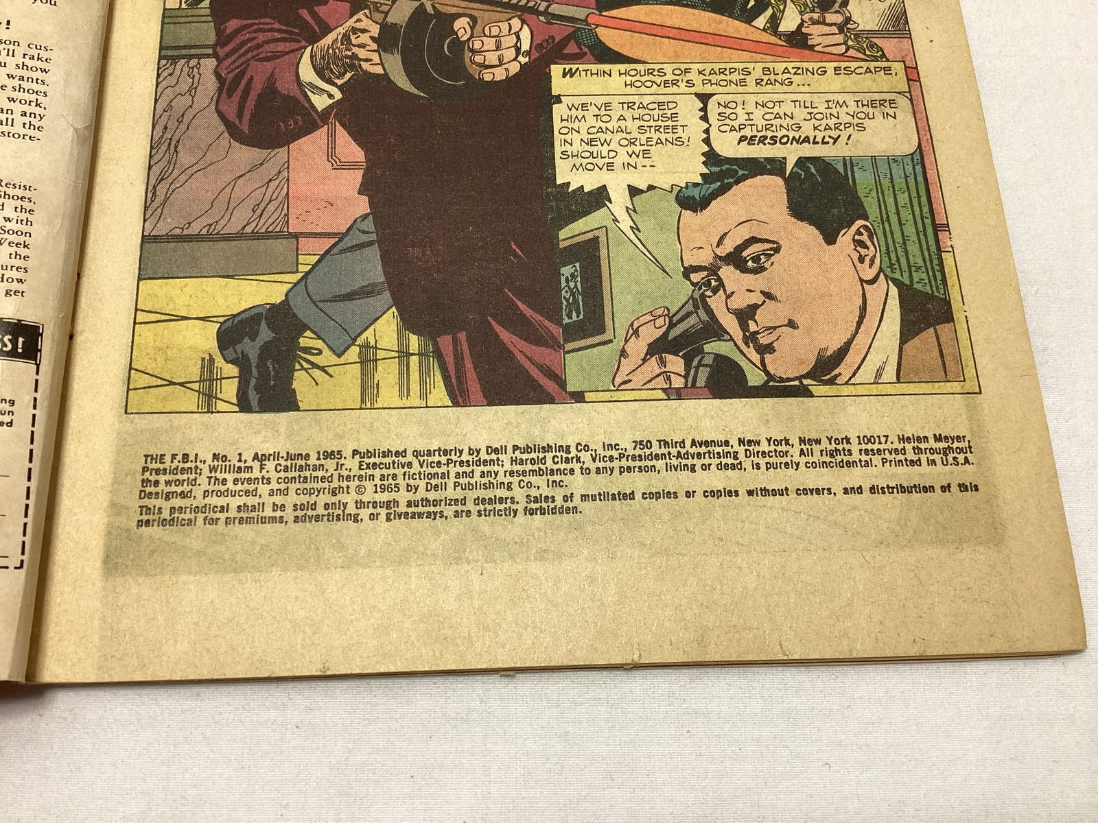 The FBI 1 Dell Comic Book - 7
