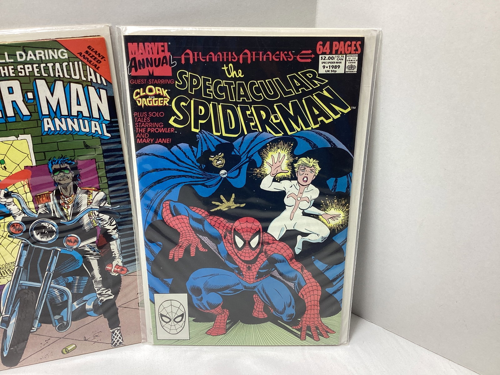 Four Peter Parker Spectacular Spider-Man Annual Comic Books - 2