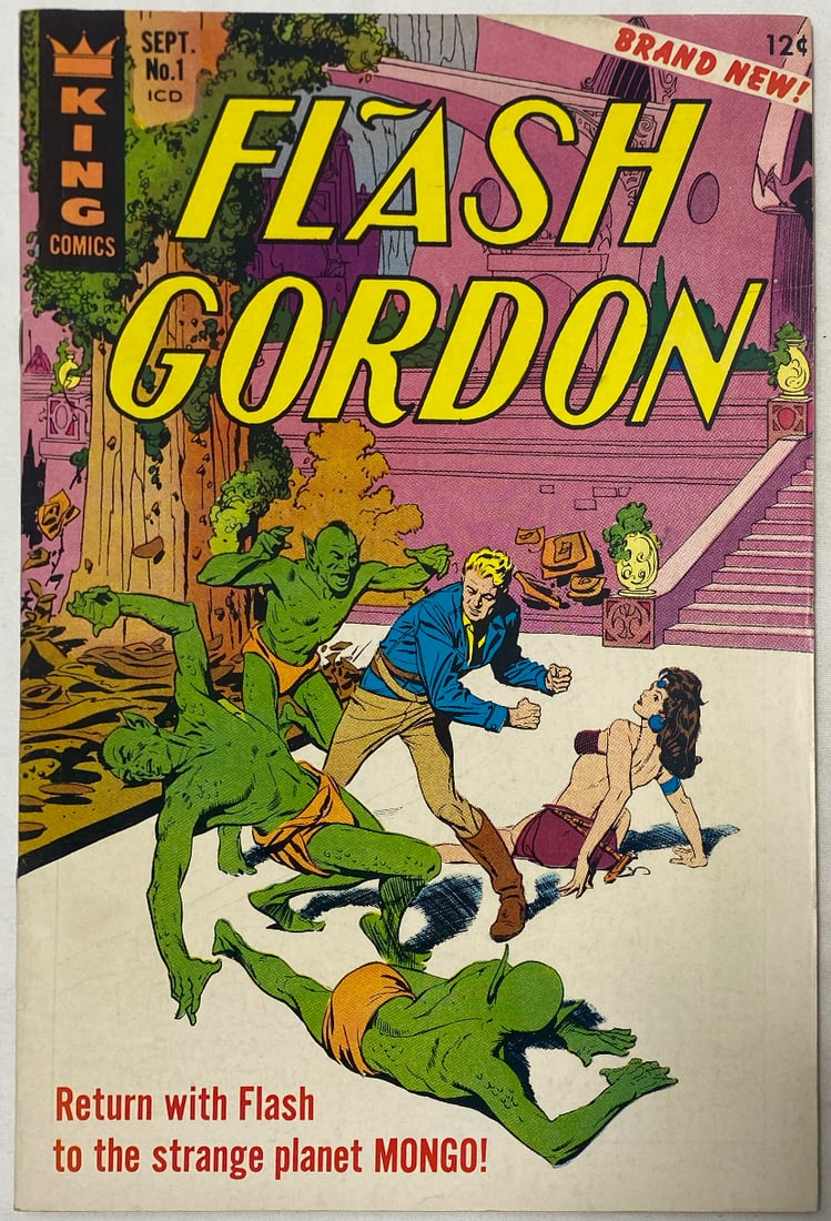 Flash Gordon 1 King Comic Book: 1966, Please Preview and see all photos for condition