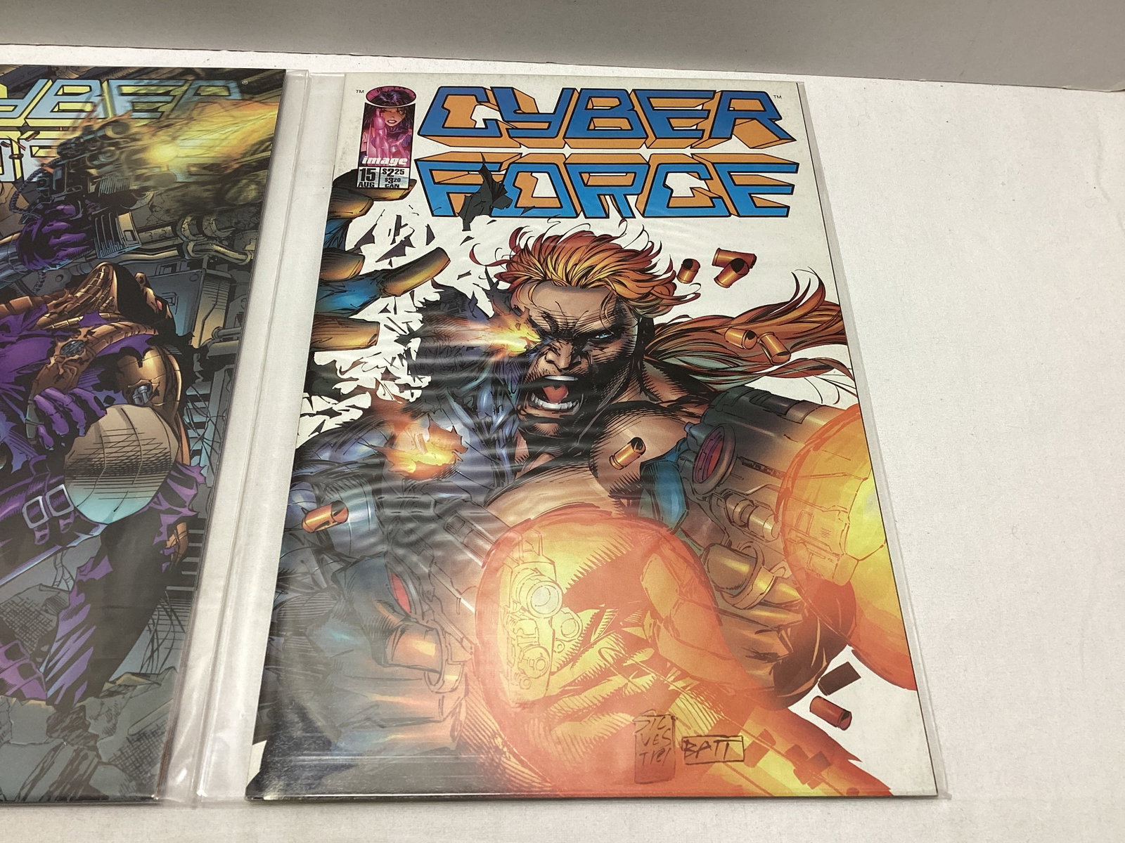 Four Cyber Force Image Comic Books - 3