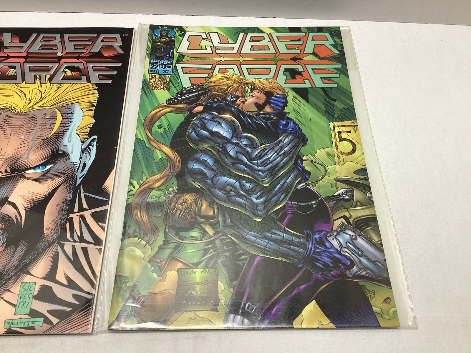 Four Cyber Force Image Comic Books - 5