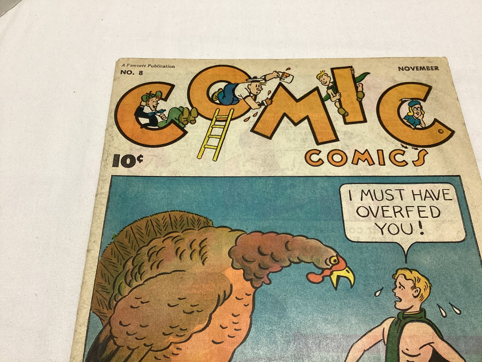 Comic Comics 8 Fawcett Comic Book - 2