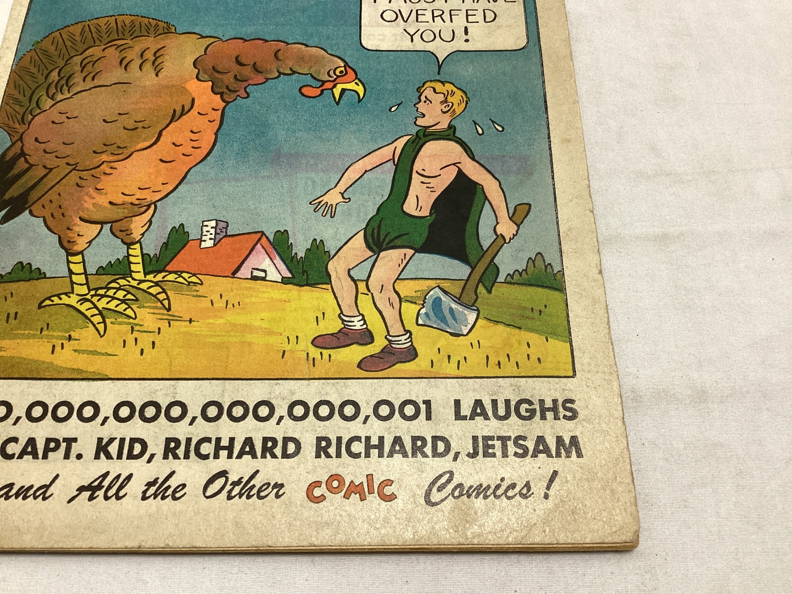 Comic Comics 8 Fawcett Comic Book - 5