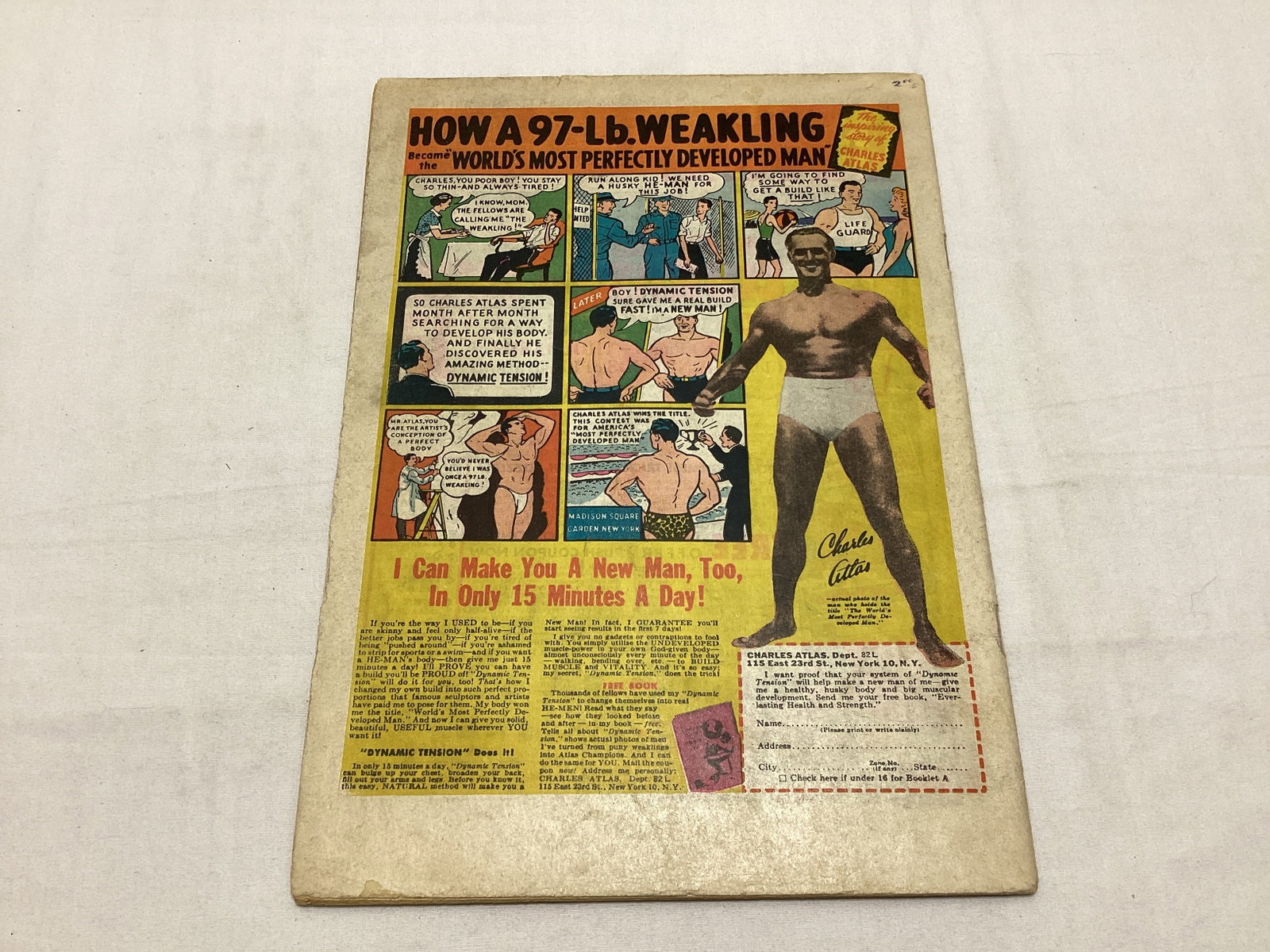 Comic Comics 8 Fawcett Comic Book - 8