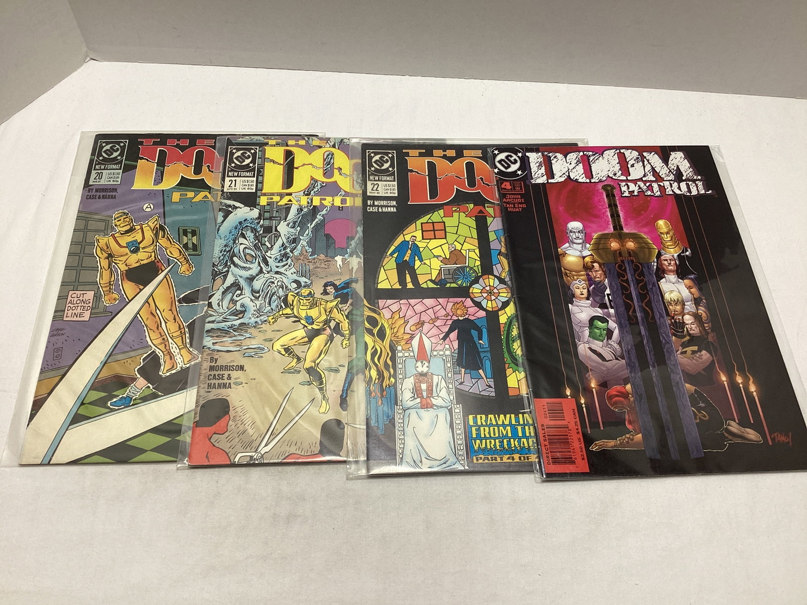 Four Doom Patrol DC Comic Books: .