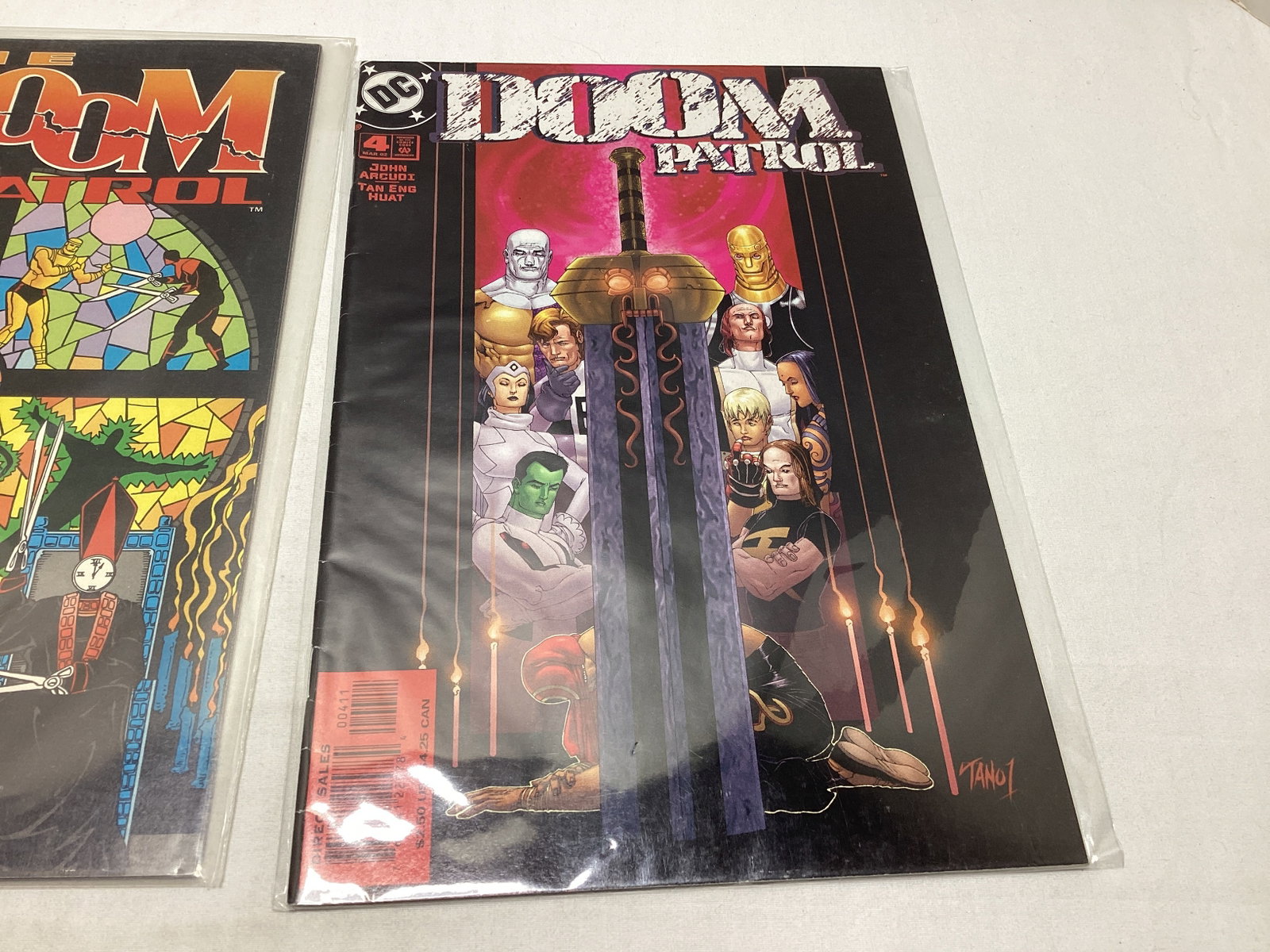 Four Doom Patrol DC Comic Books - 3