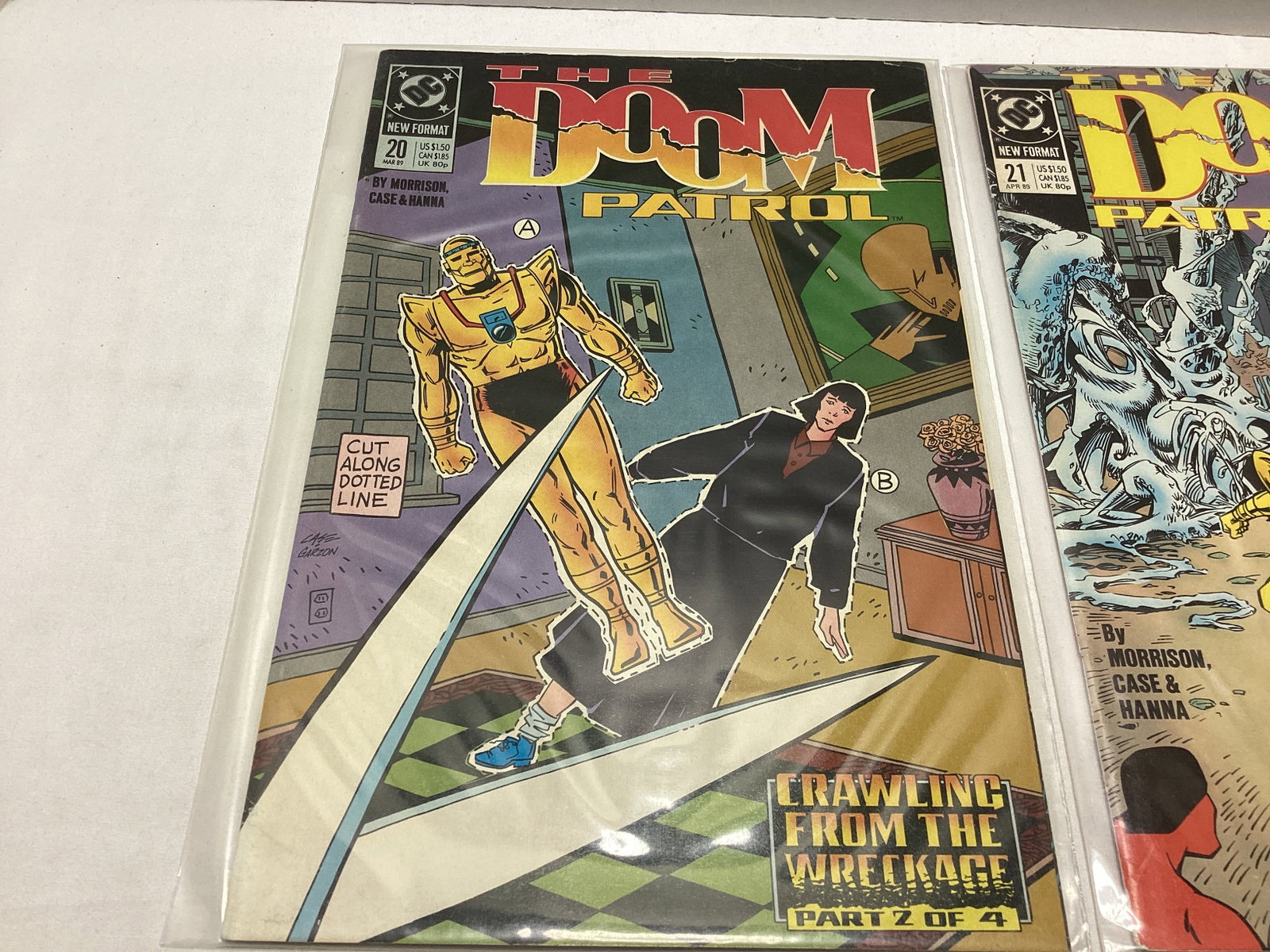 Four Doom Patrol DC Comic Books - 4