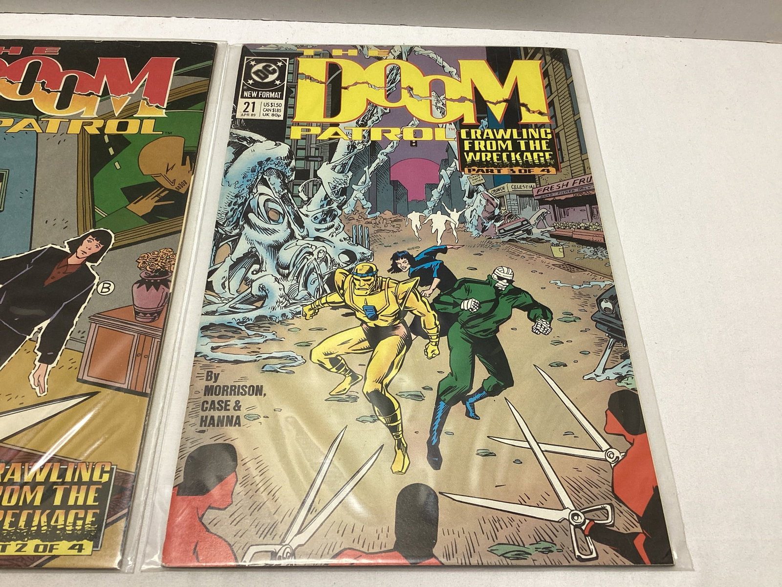 Four Doom Patrol DC Comic Books - 5