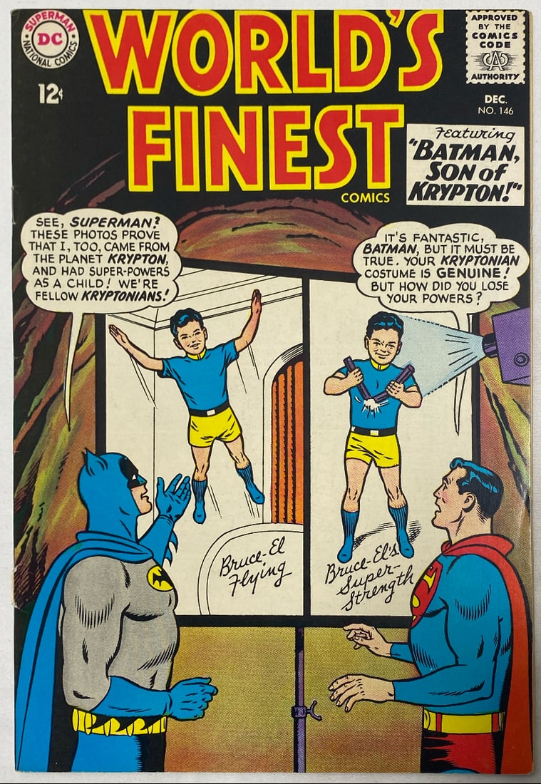 World's Finest Comics 146 DC Superman Batman Comic Book (1 of 8)