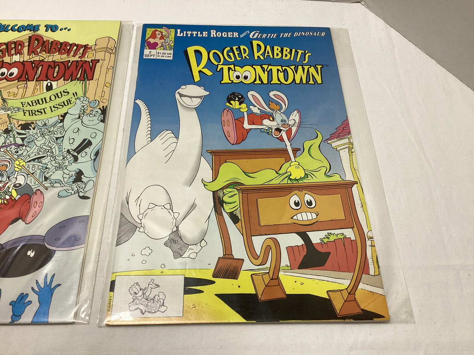 Three Roger Rabbit's Toontown Comic Books - 4