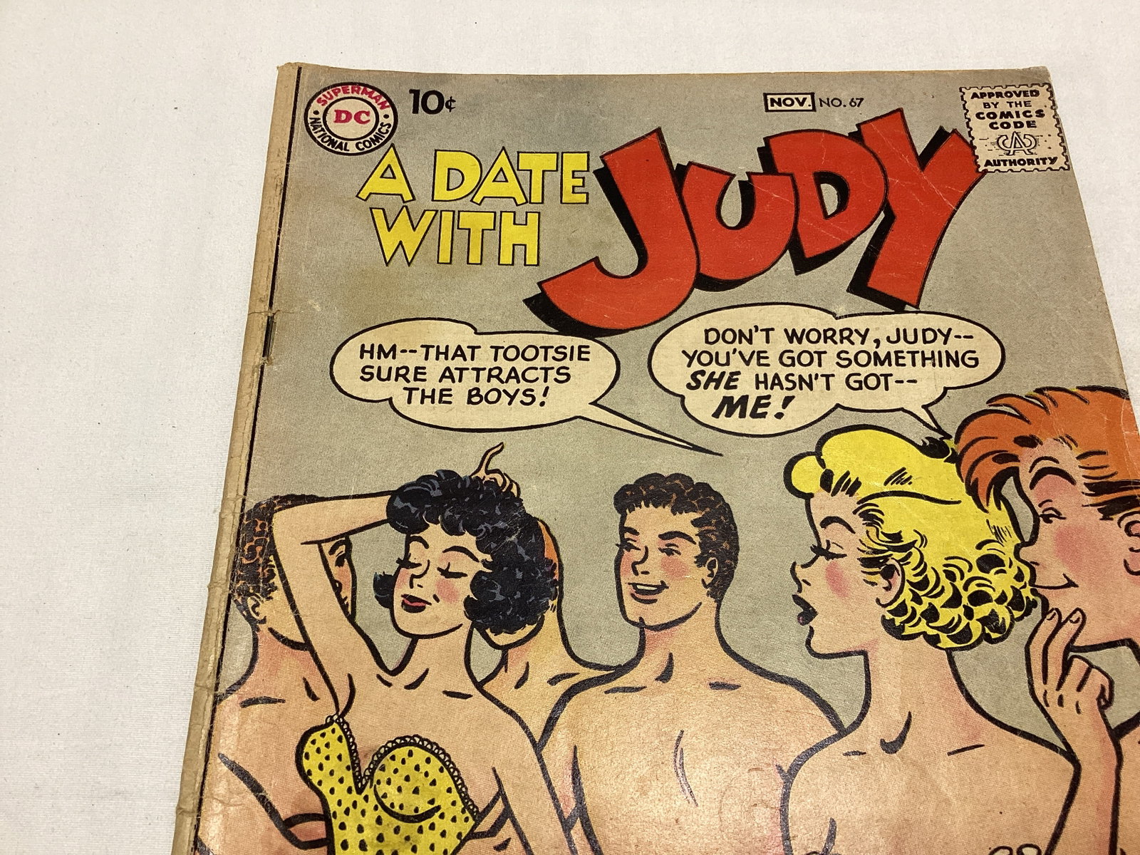 A Date With Judy 67 DC Comic Book - 2