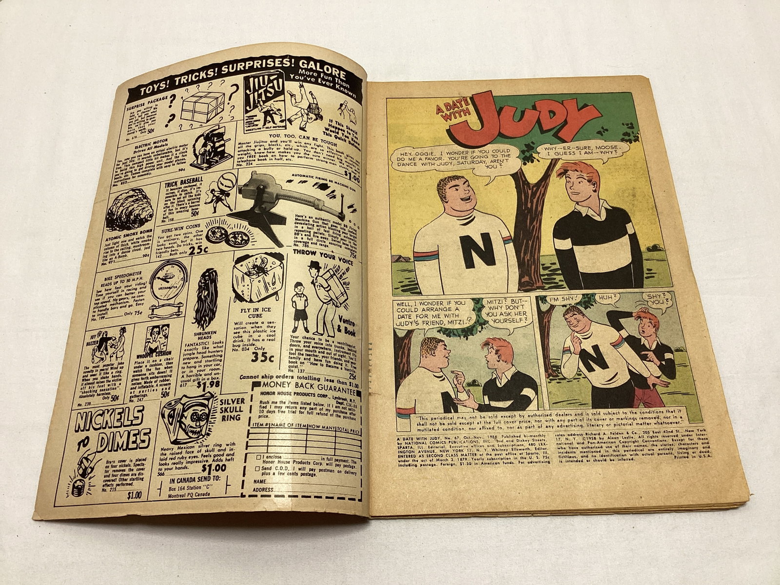 A Date With Judy 67 DC Comic Book - 6