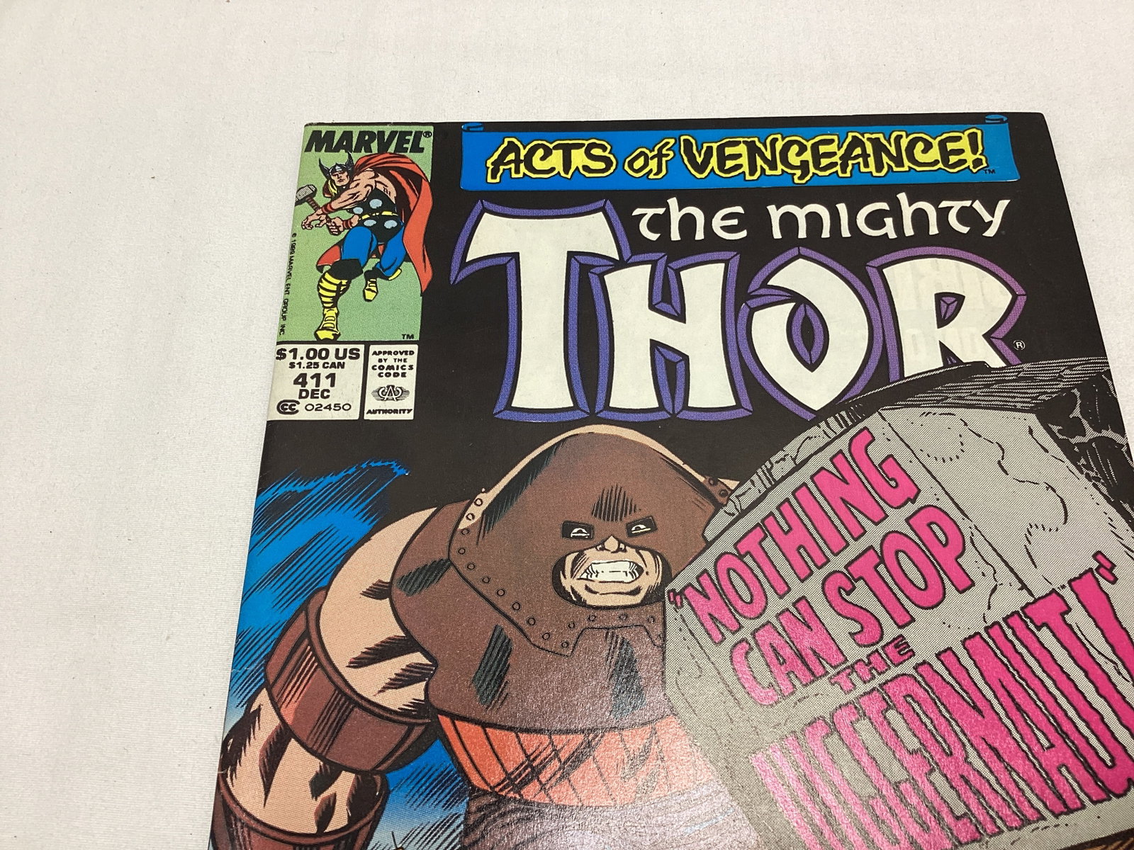 The Mighty Thor 411 Marvel Comic Book - 2