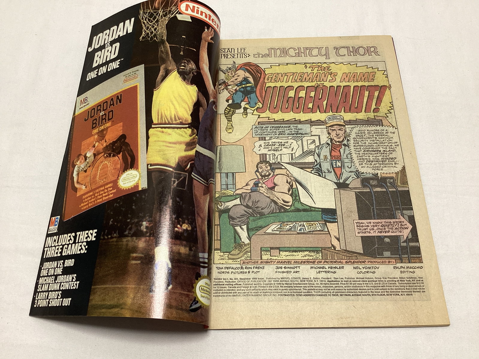 The Mighty Thor 411 Marvel Comic Book - 6