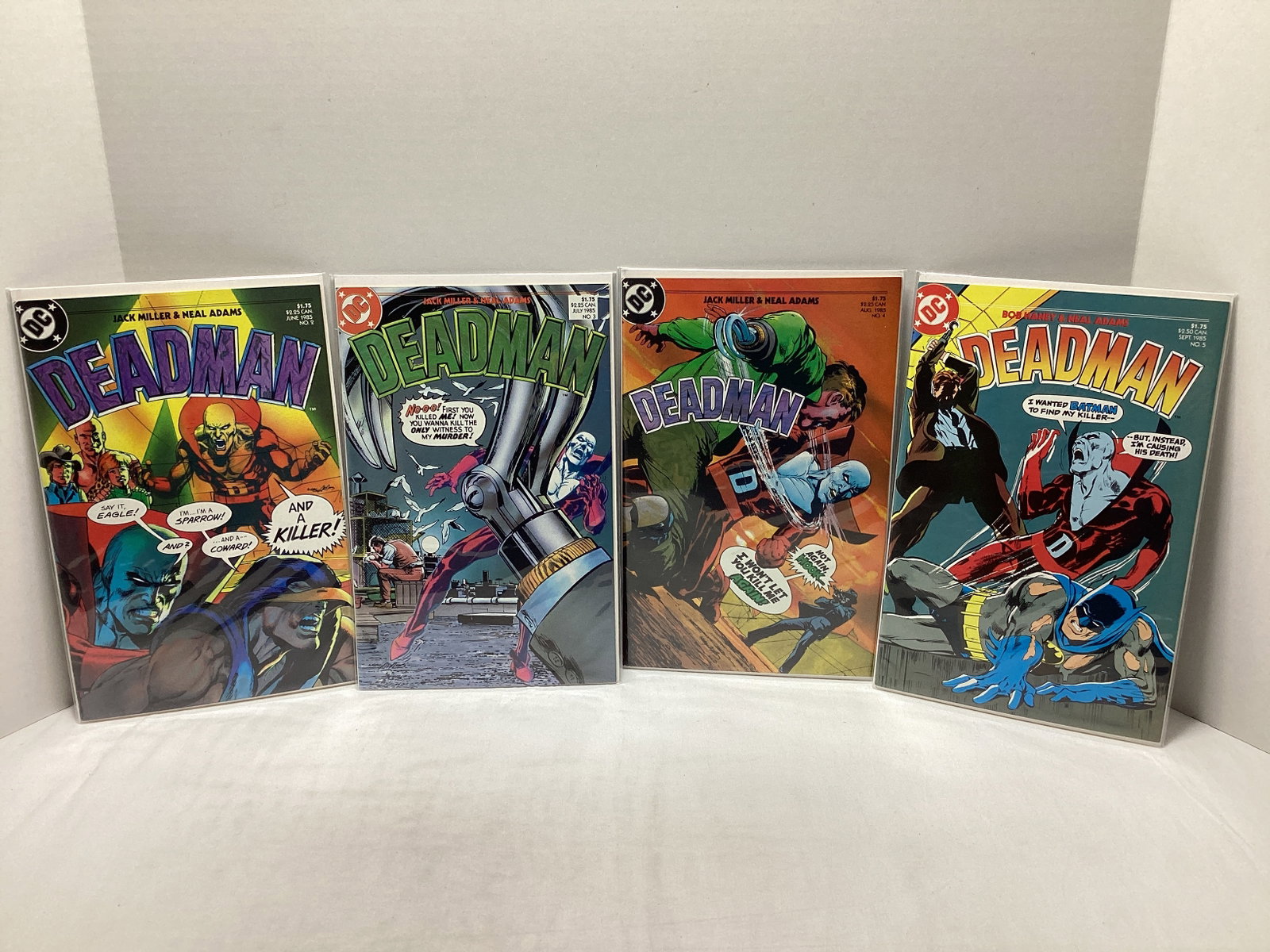 Four Deadman DC Comic Books: .
