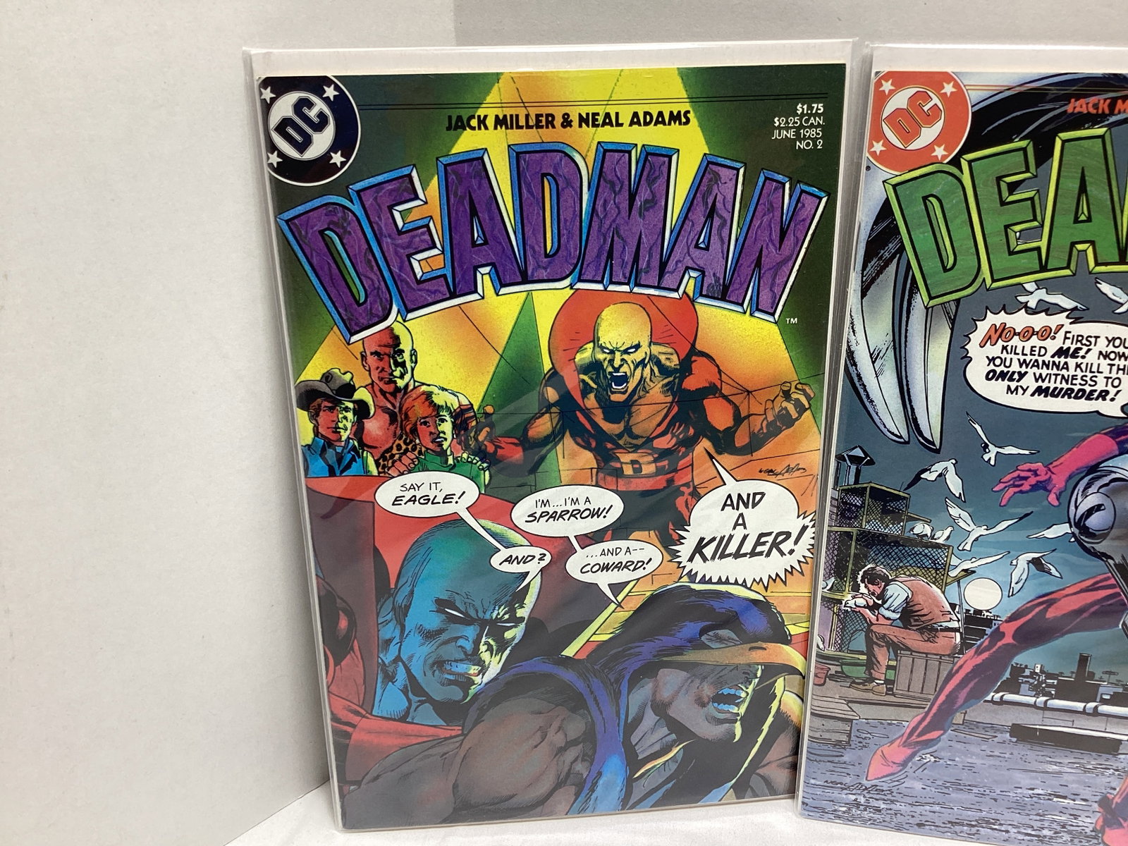 Four Deadman DC Comic Books - 2