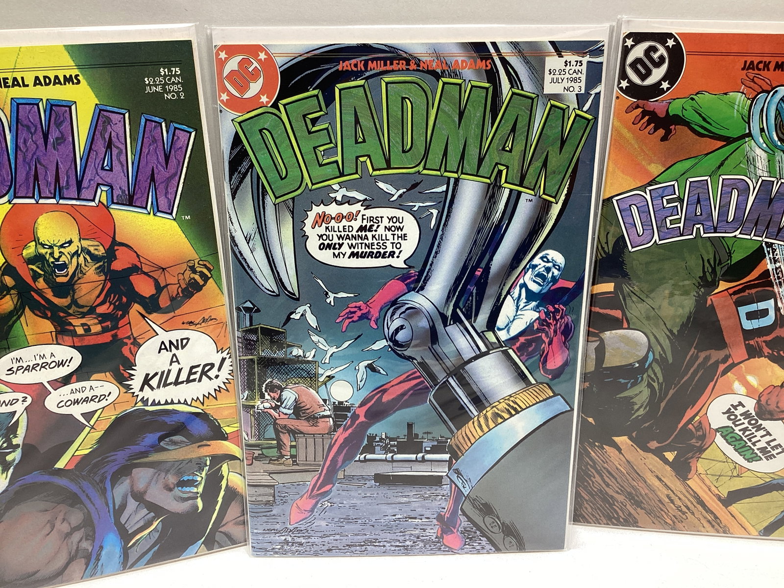 Four Deadman DC Comic Books - 3