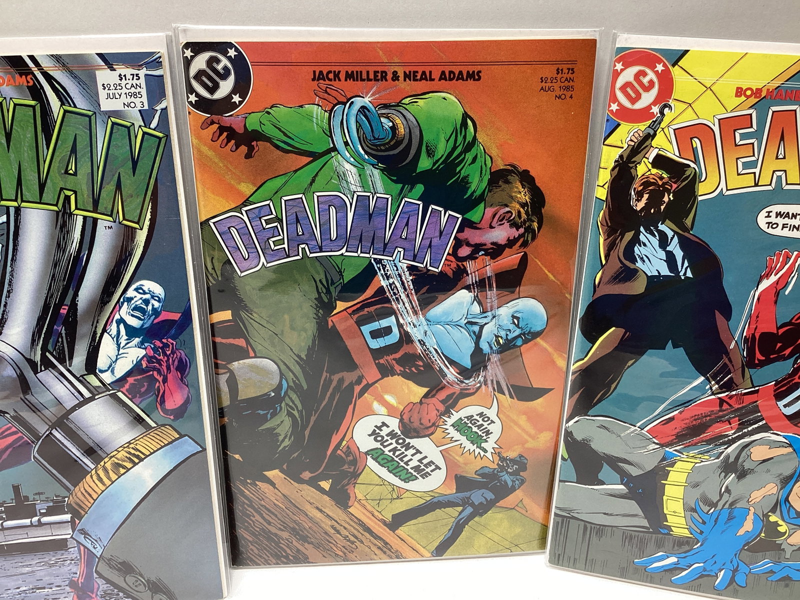 Four Deadman DC Comic Books - 4
