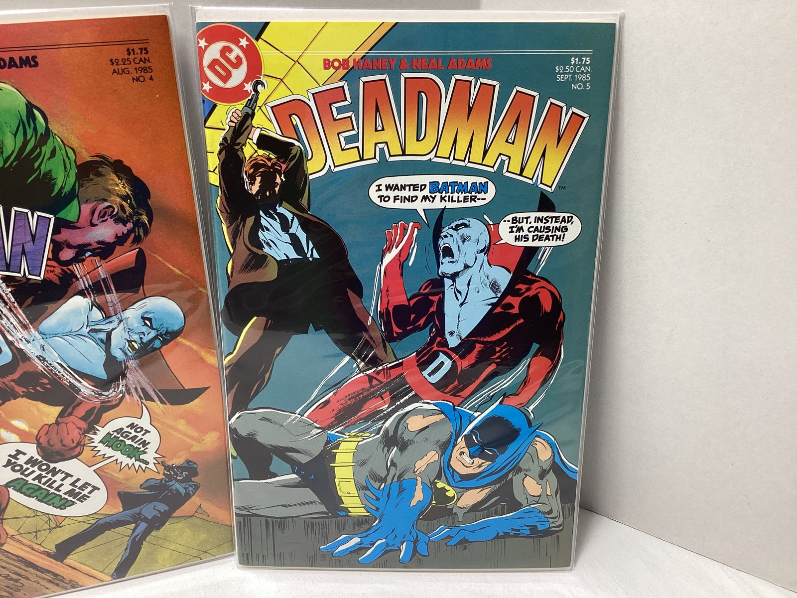 Four Deadman DC Comic Books - 5