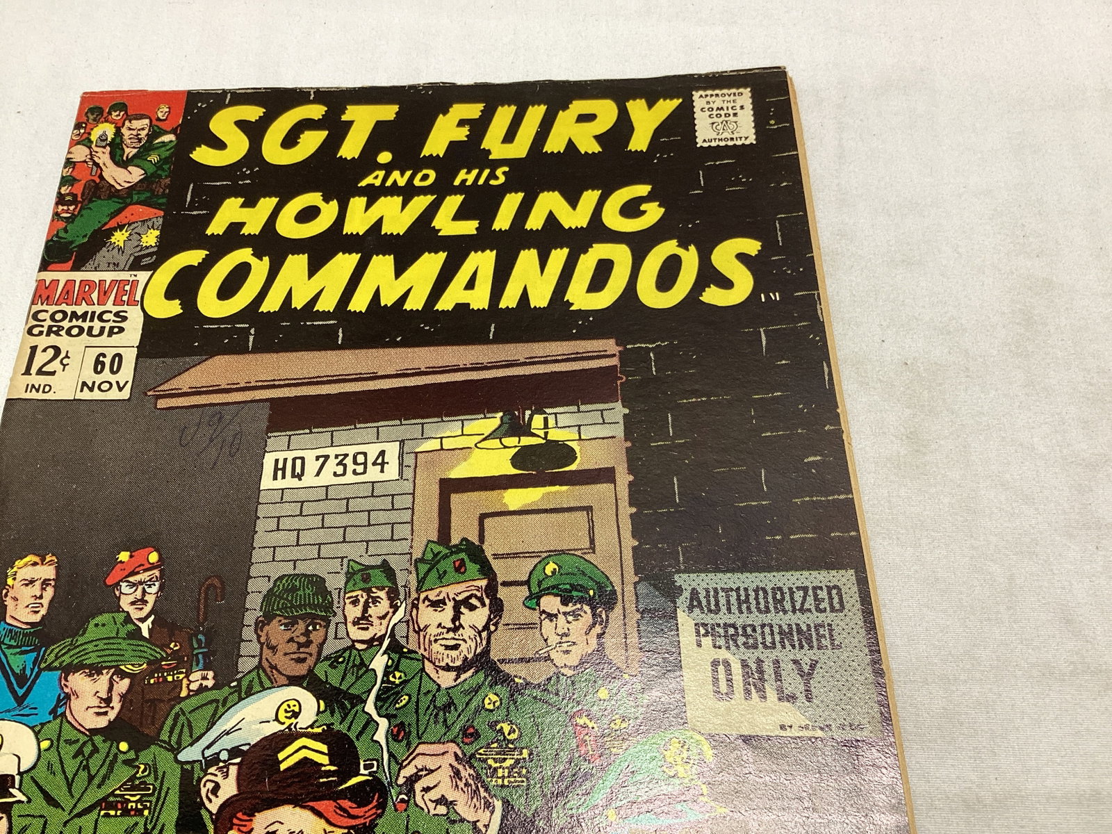 Sgt. Fury and His Howling Commandos 60 Marvel Comic Book - 3