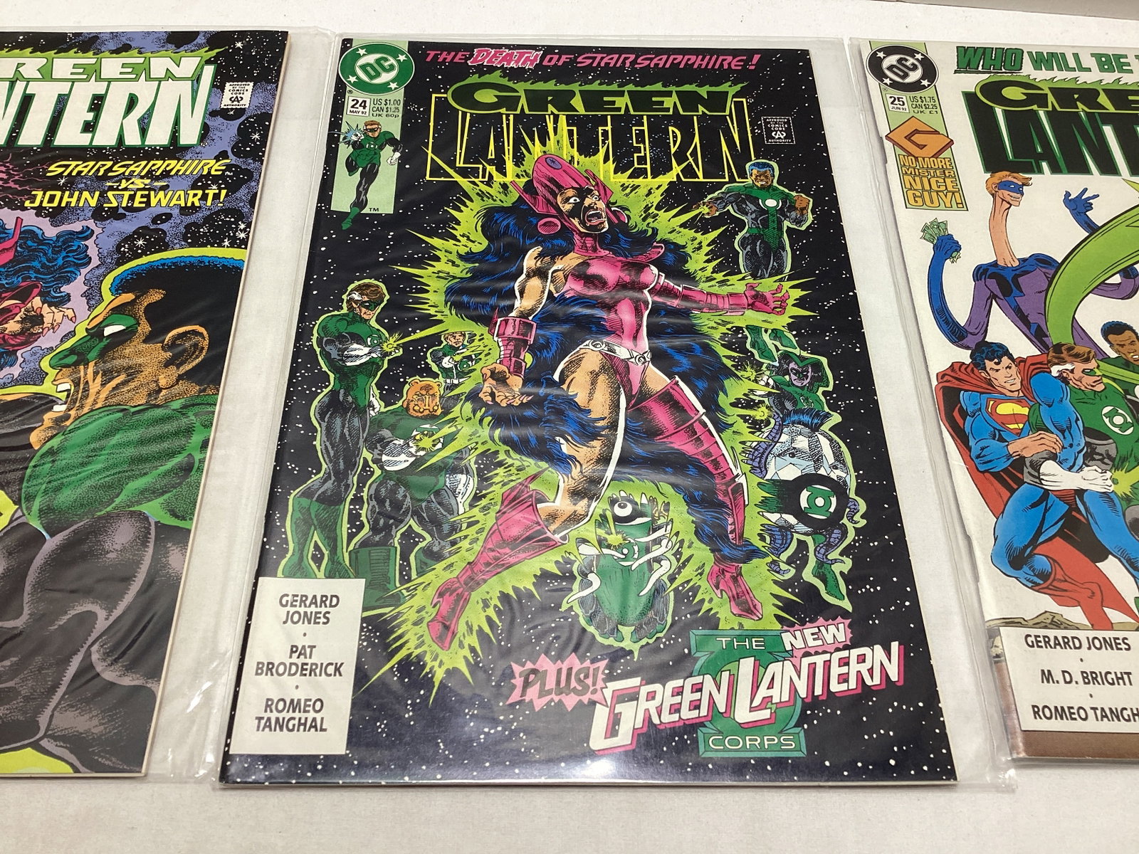 Five Green Lantern DC Comic Books - 5