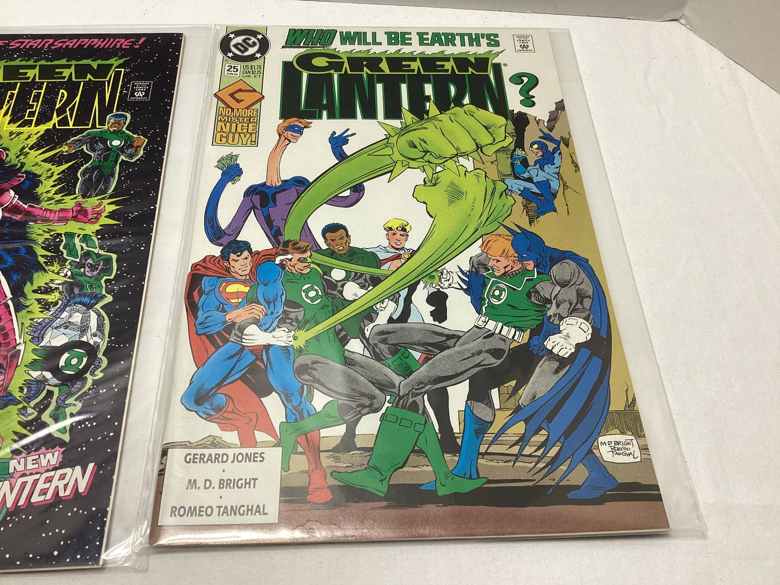 Five Green Lantern DC Comic Books - 6