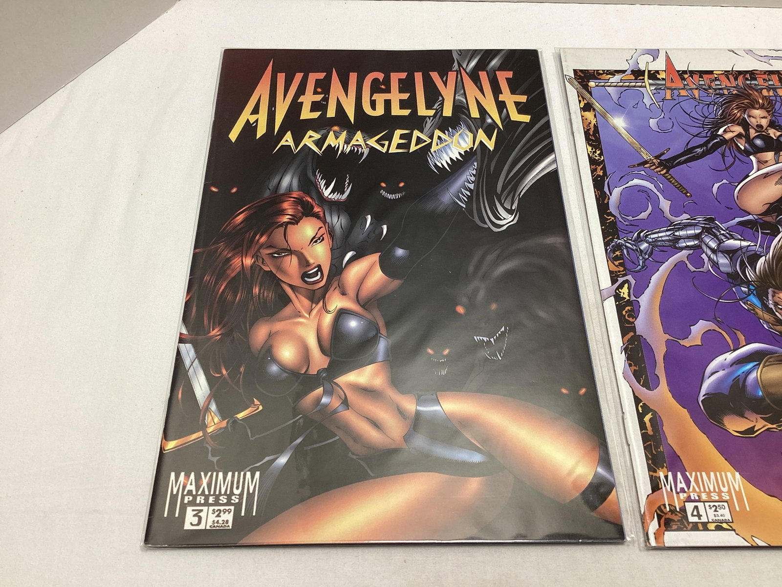 Three Avengelyne Comic Books - 2