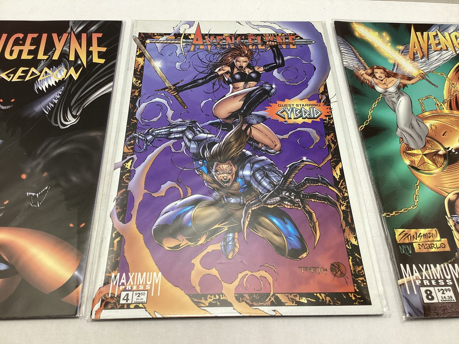 Three Avengelyne Comic Books - 3