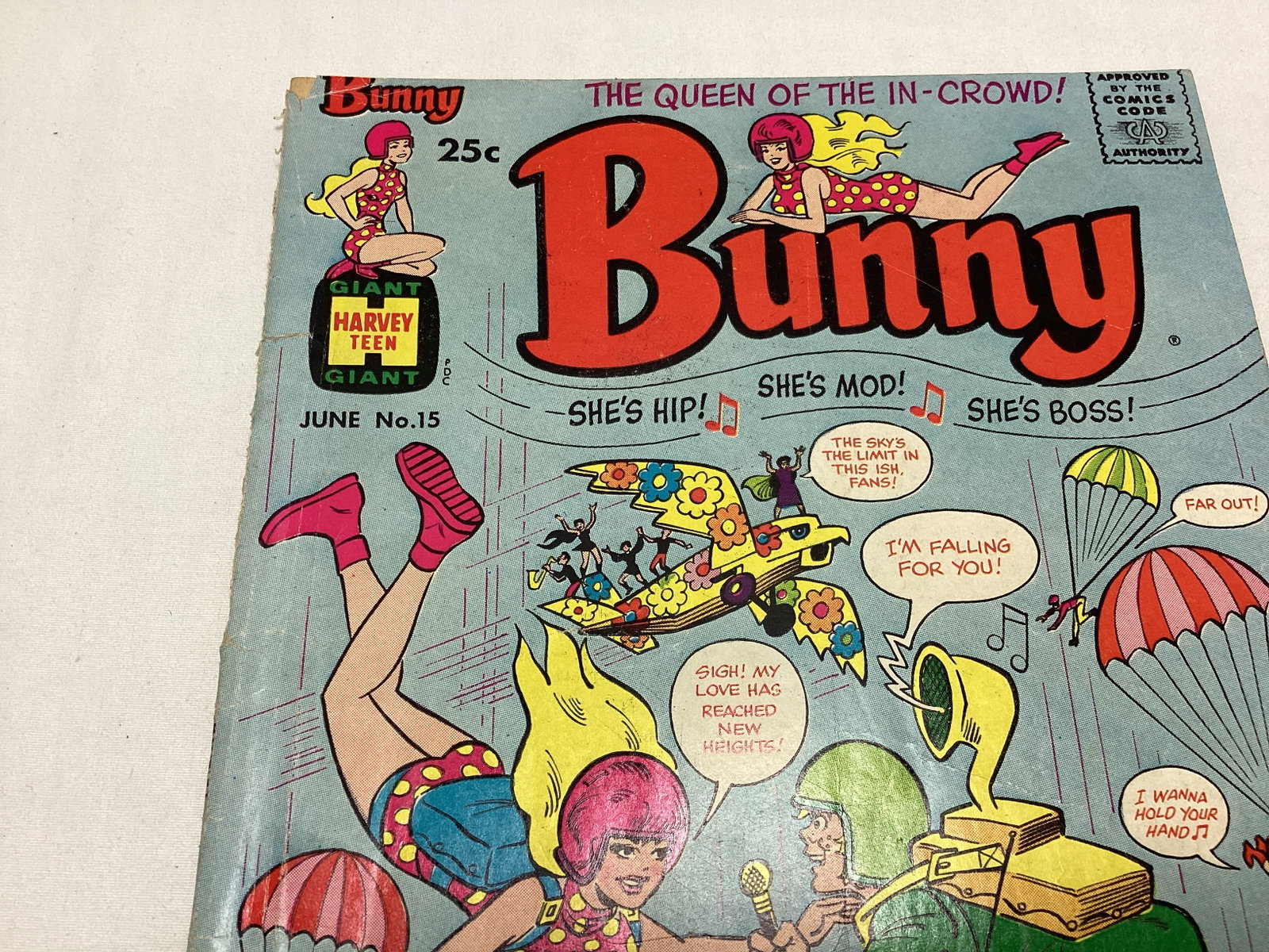 Bunny 15 Harvey Comic Book - 2