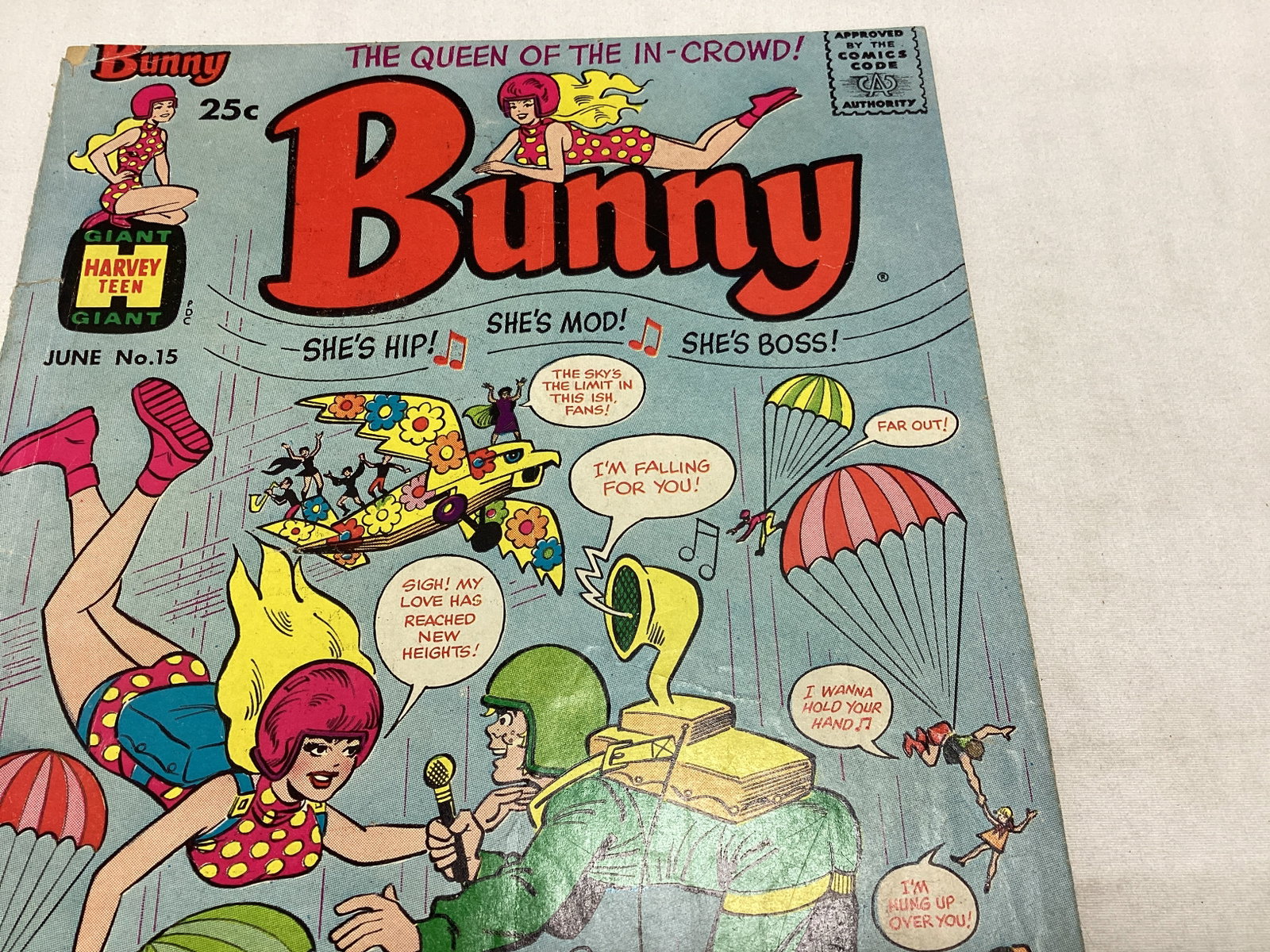 Bunny 15 Harvey Comic Book - 3