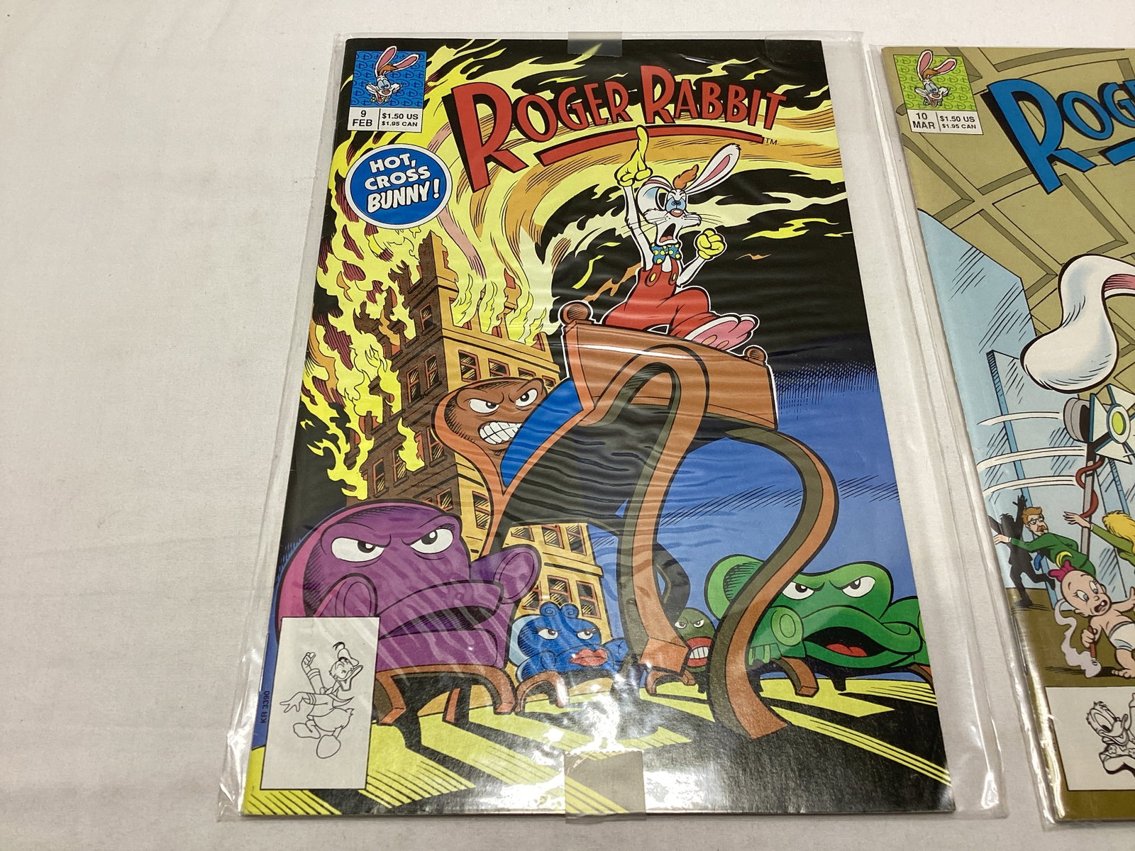 Four Roger Rabbit Comic Books - 2