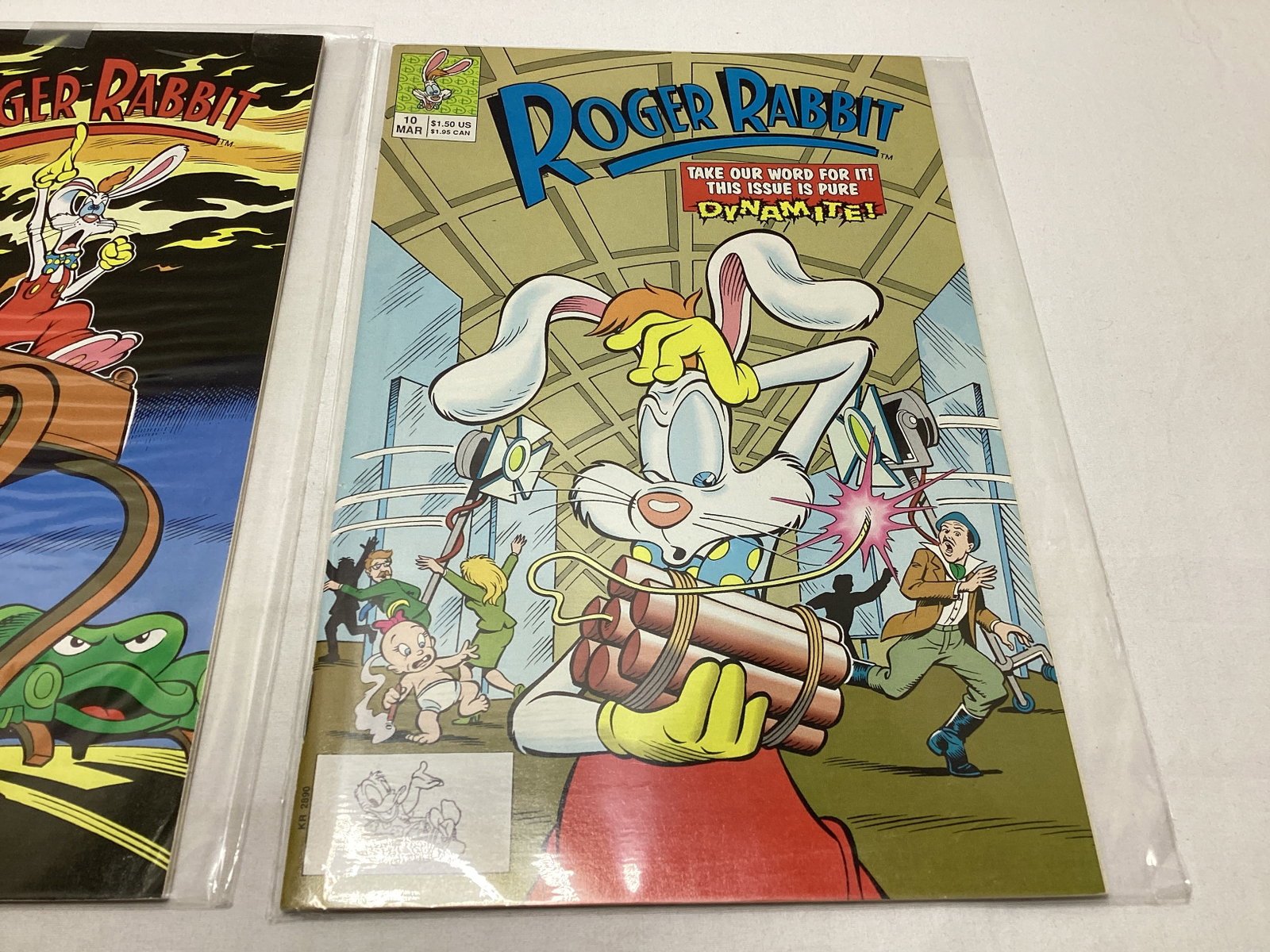 Four Roger Rabbit Comic Books - 3