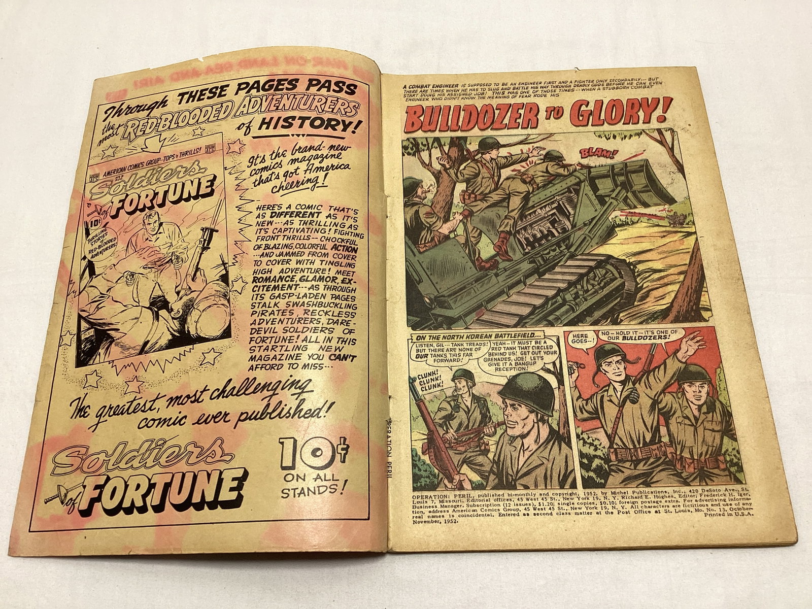 Operation Peril 13 ACG Comic Book - 6