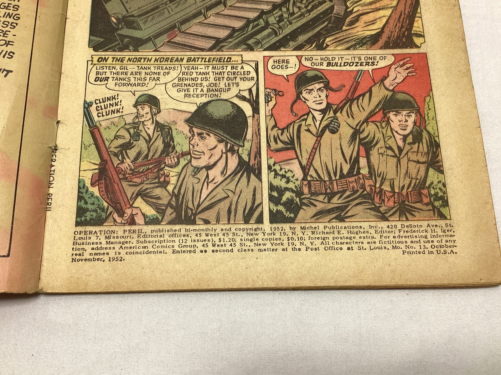 Operation Peril 13 ACG Comic Book - 7