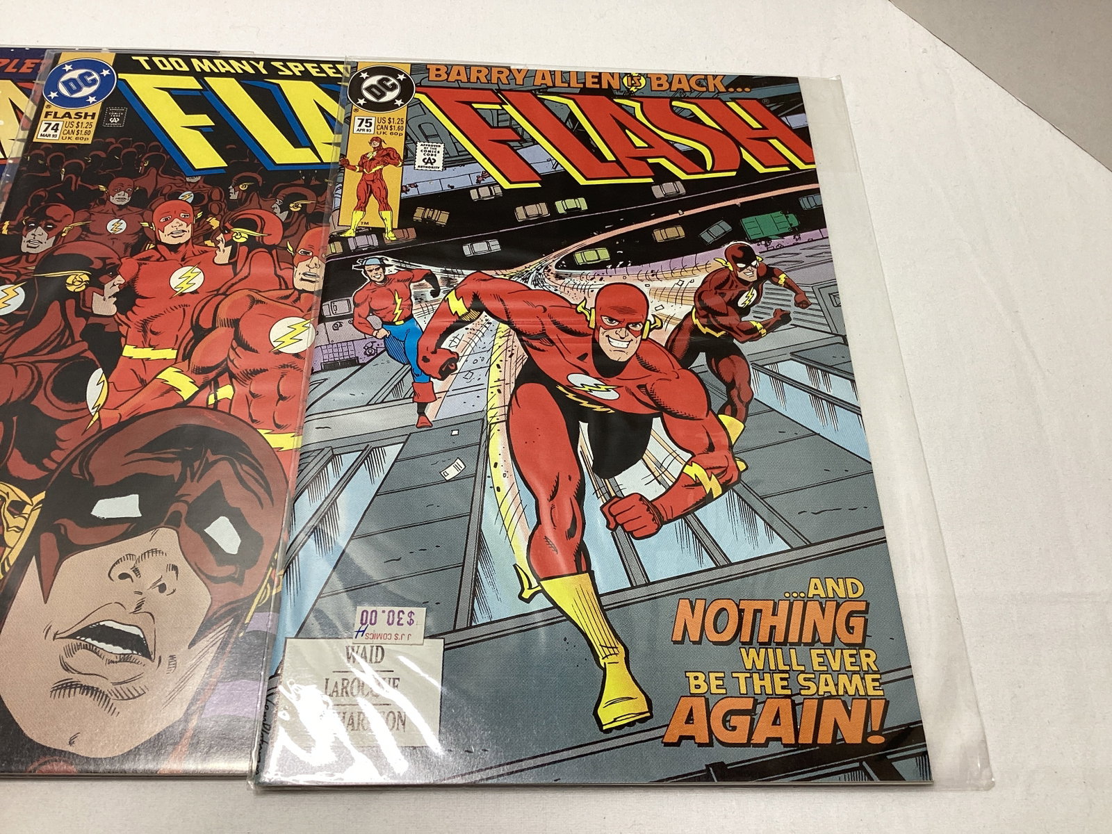 Five Flash DC Comic Books - 2