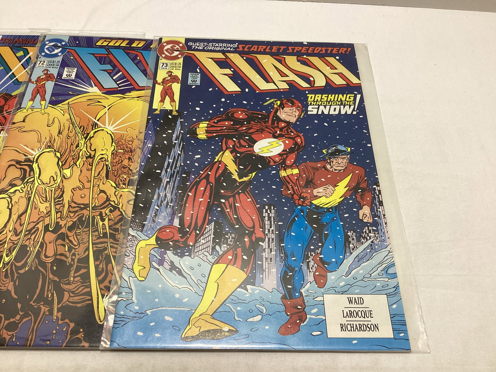 Five Flash DC Comic Books - 4