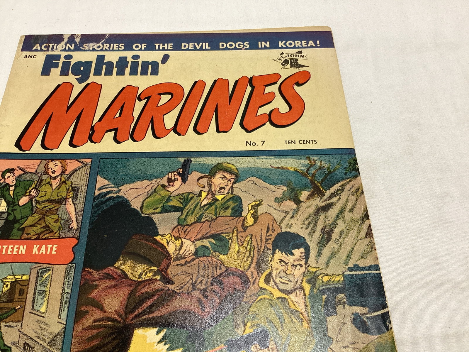 Fightin' Marines 7 St. John Comic Book - 3