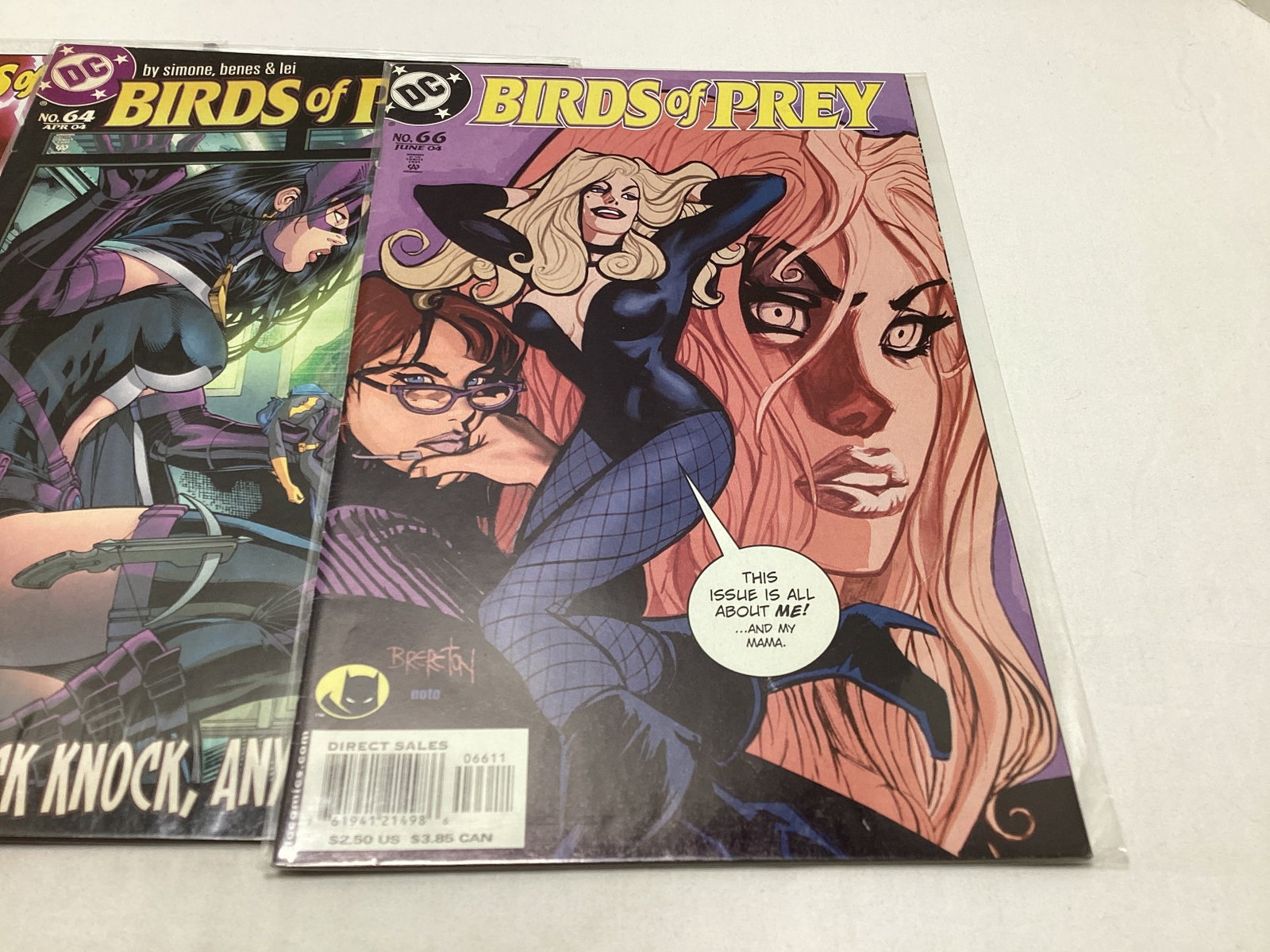 Four Birds of Prey DC Comic Books - 2