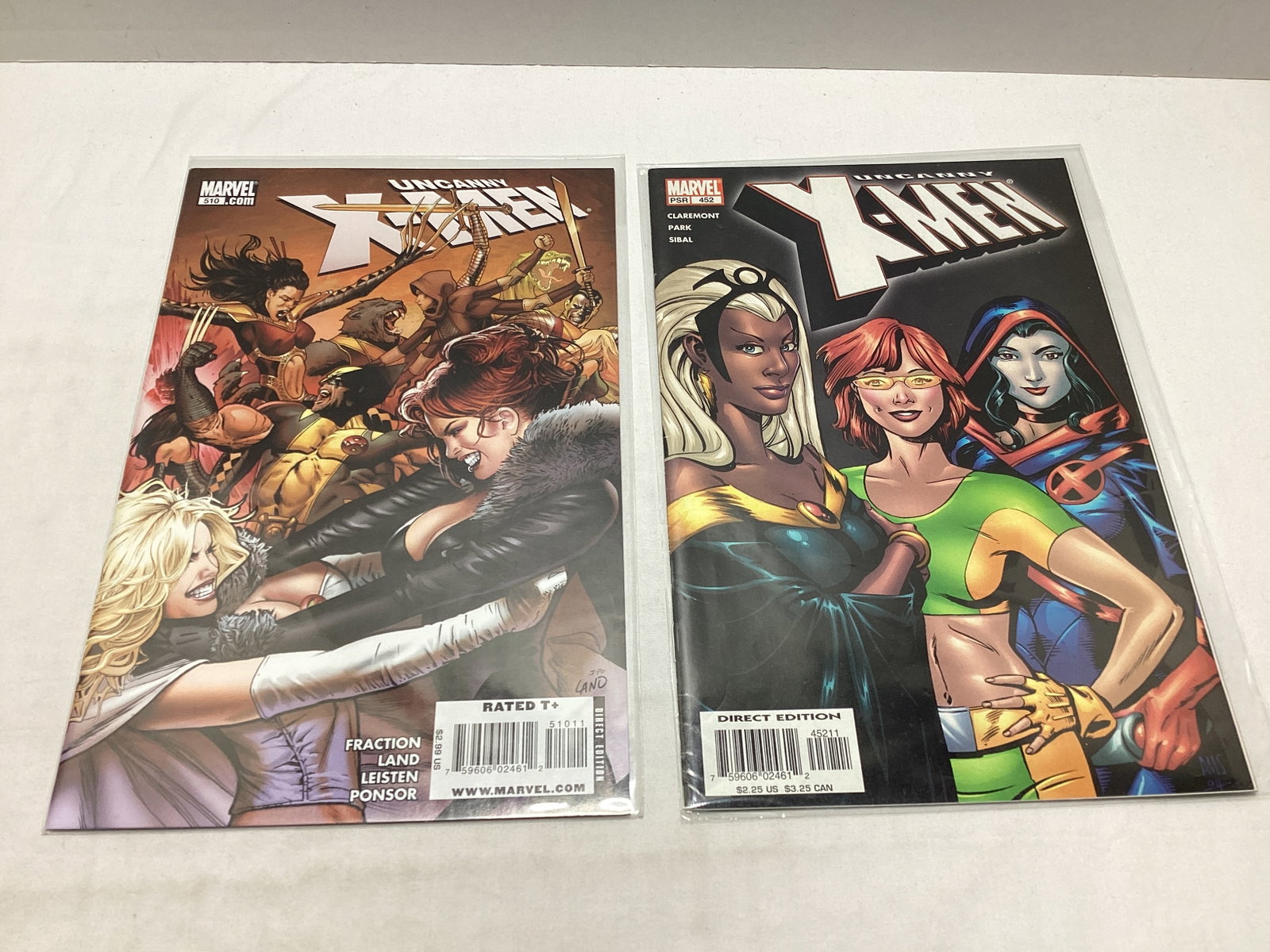 Seven Uncanny X-Men Marvel Comic Books - 2