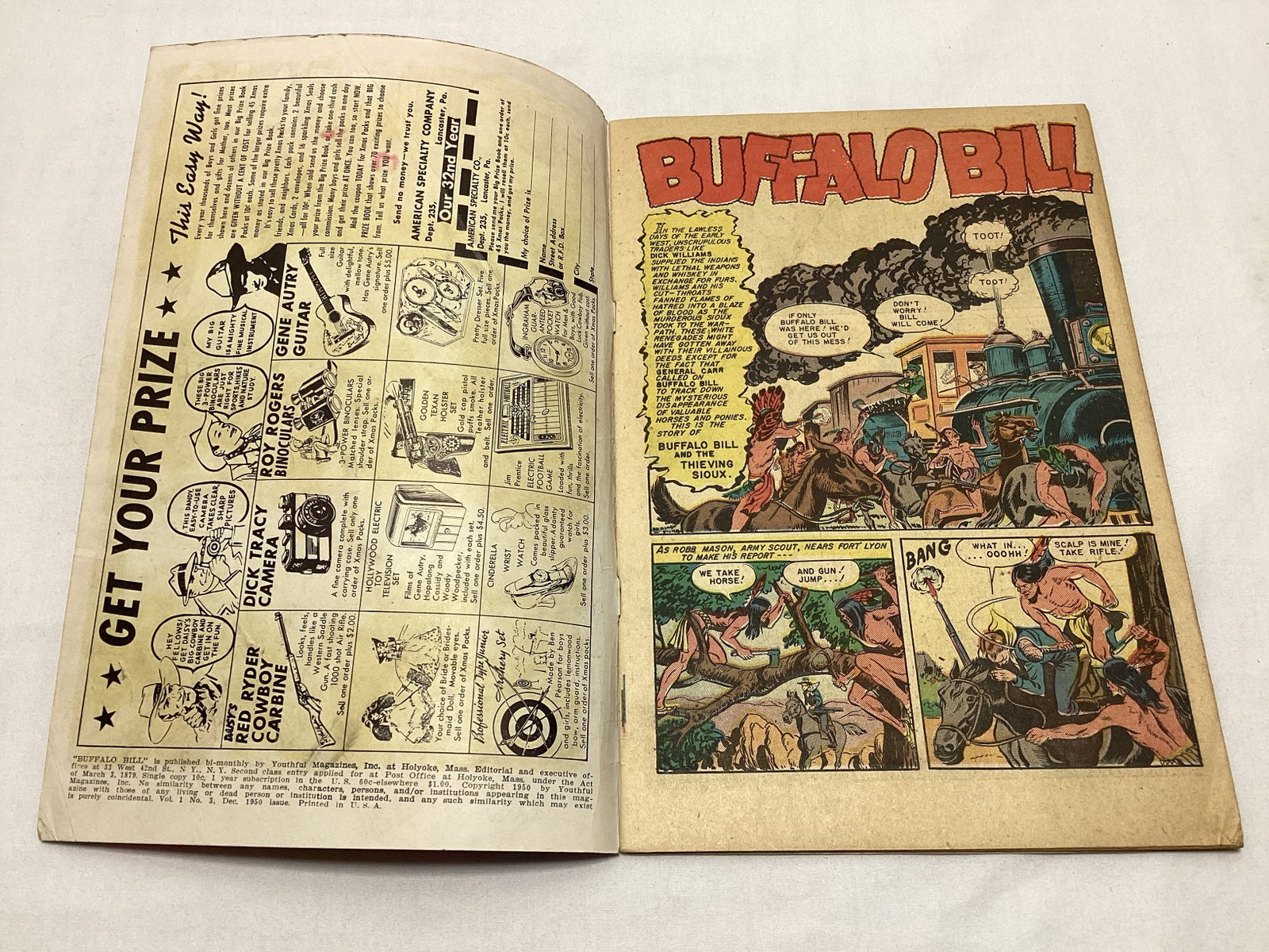 Buffalo Bill 3 Western Comic Book - 6