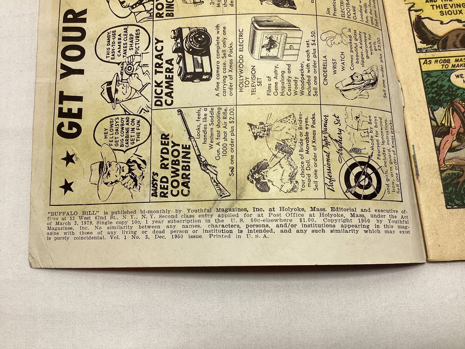 Buffalo Bill 3 Western Comic Book - 7