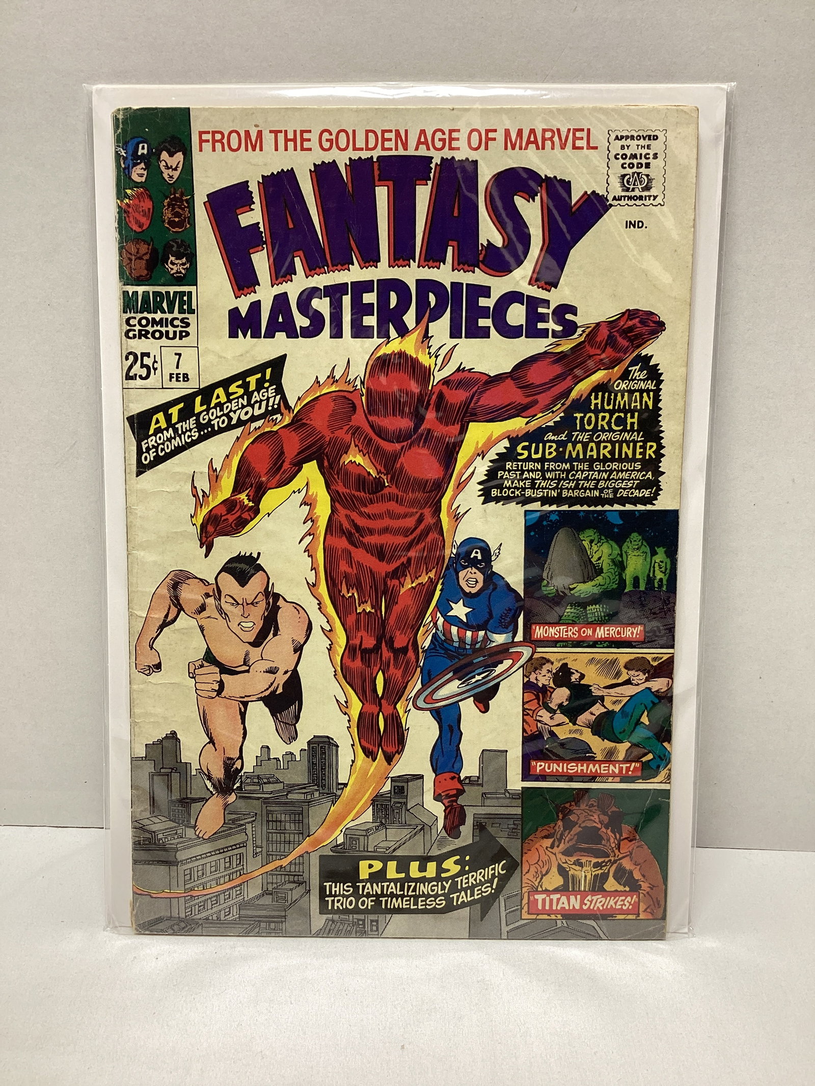 Fantasy Masterpieces 7 Marvel Comic Book (1 of 8)